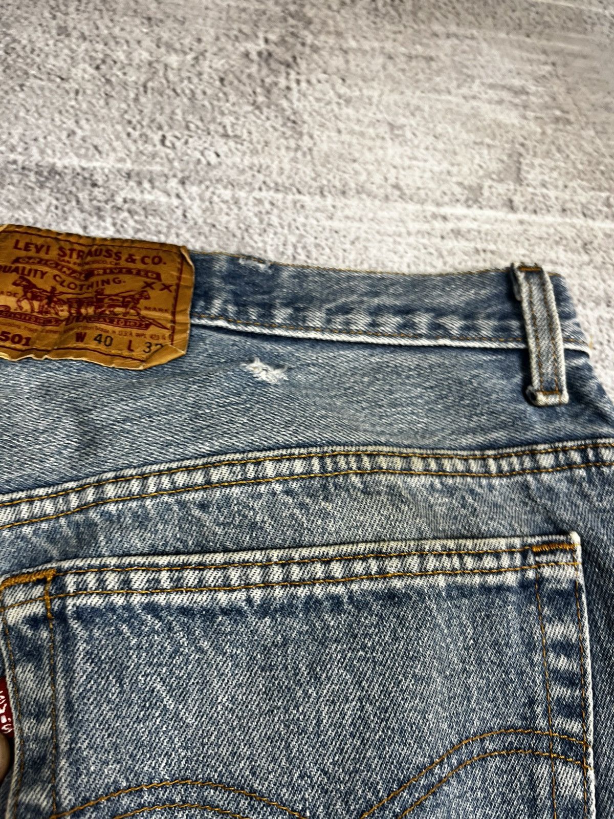 Levi's × Levi's Vintage Clothing Levi’s denim pants vintage made USA size 40/32 Size US 40 / EU 56 - 14 Thumbnail