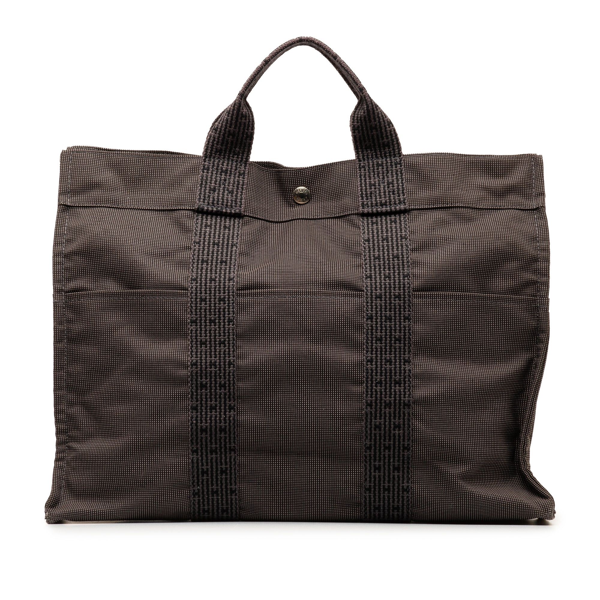 image of Hermes Herline Mm Tote Bag in Grey, Women's