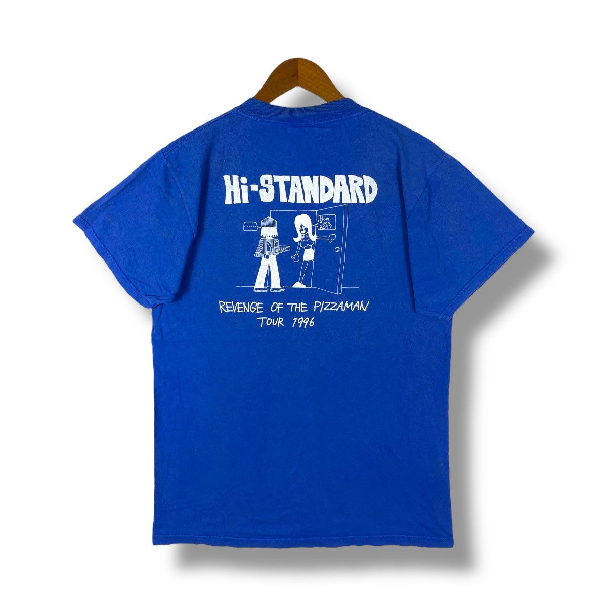 Vintage 90's Hi-STANDARD Revenge Of The Pizzaman Tour Tee