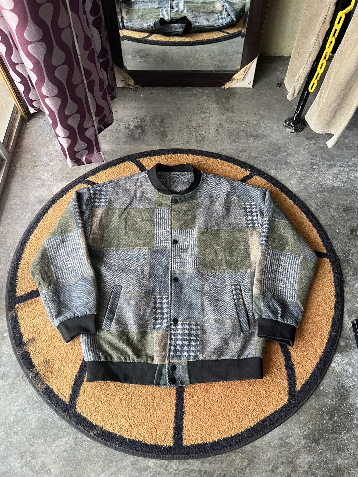 Japanese Brand 🔥Gabriel Paris Patchwork Button Jacket Size US M / EU 48-50 / 2 - 1 Thumbnail