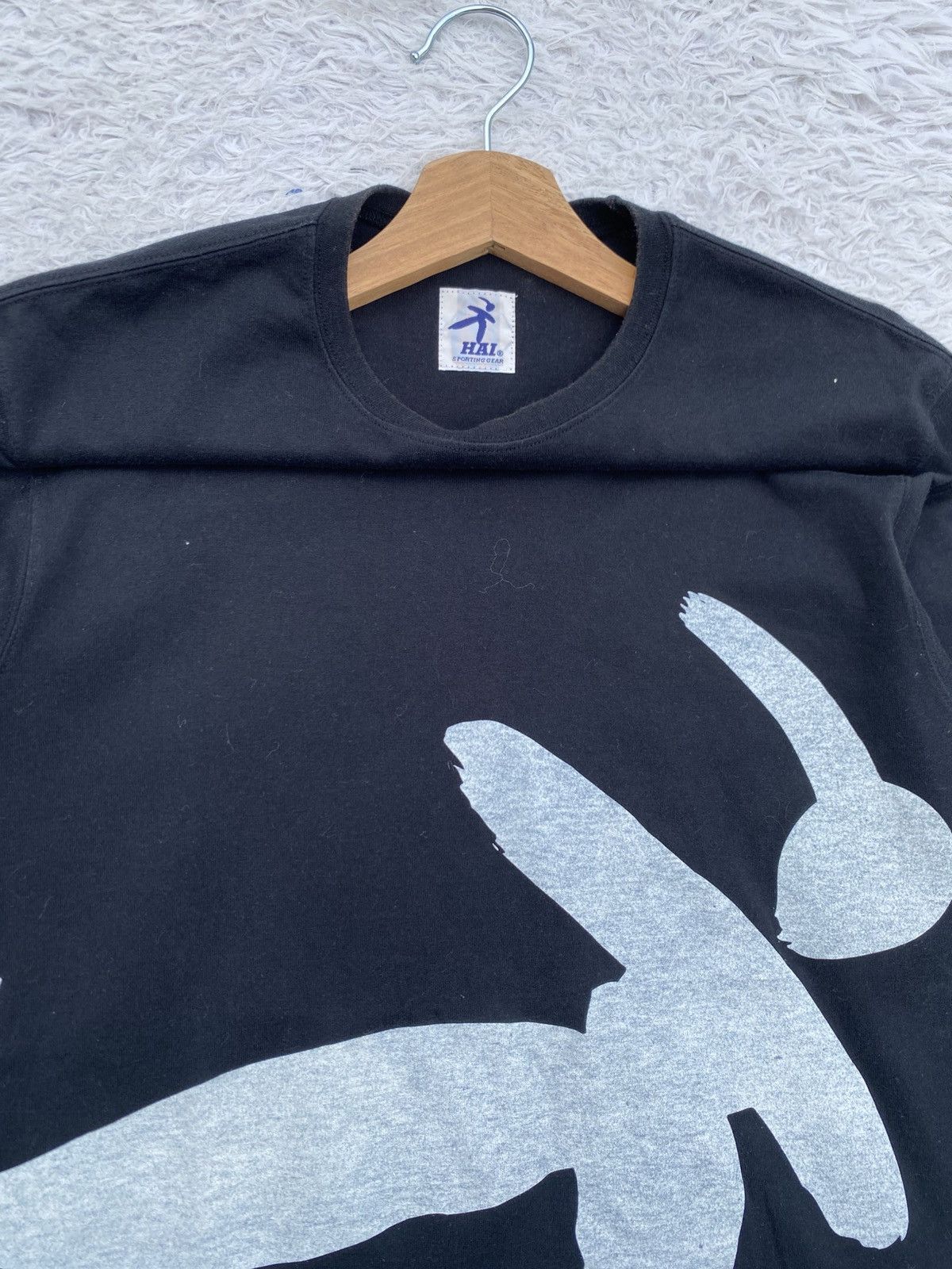 Hai Sporting Gear Rare Vtg Big Logo Hai Sporting Gear by Issey Miyake Tshirt Size US M / EU 48-50 / 2 - 7 Thumbnail