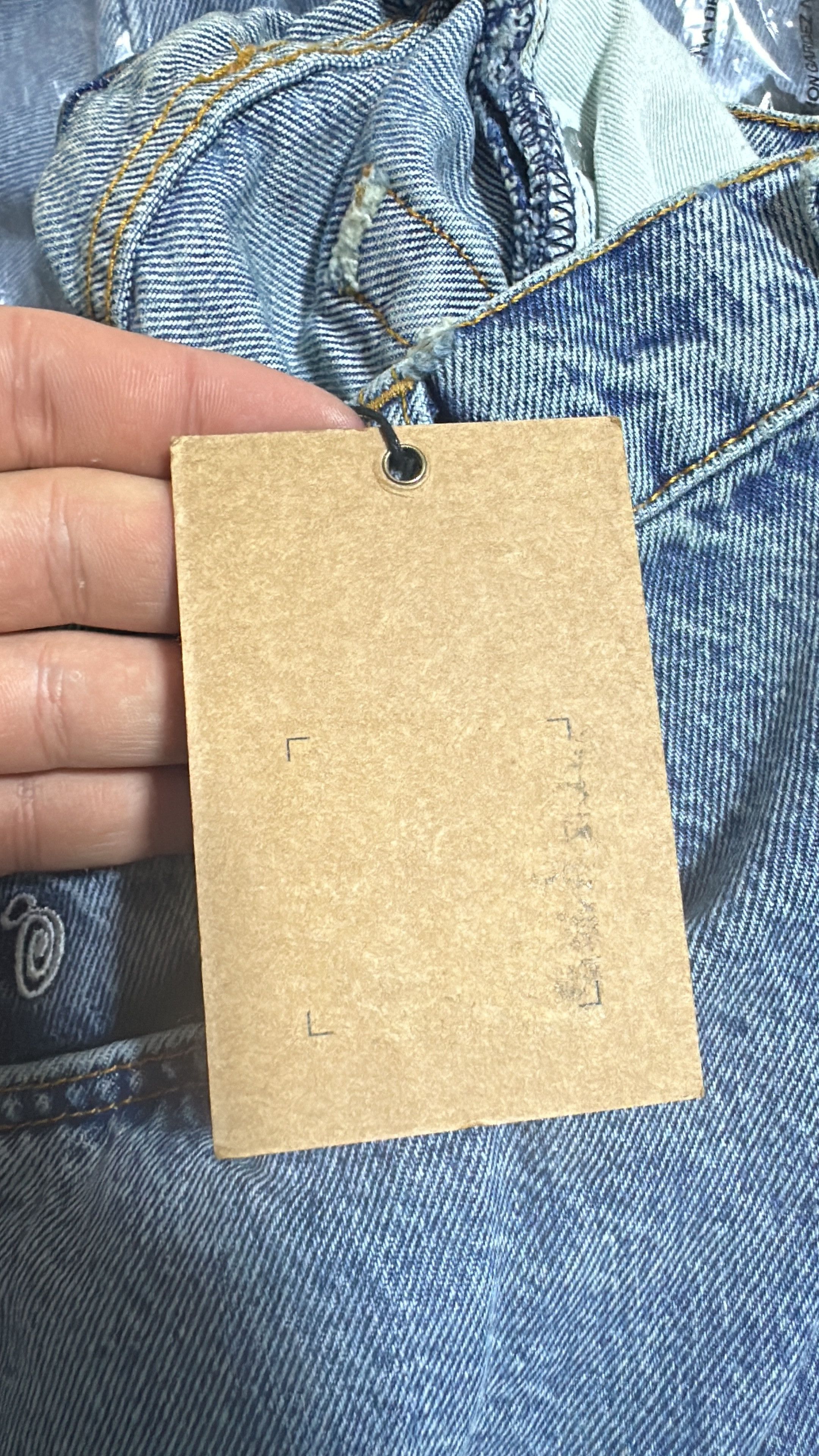 Stussy Stussy Big Ol Jean Denim Washed Blue Size 34 Size US 34 / EU 50 - 6 Thumbnail