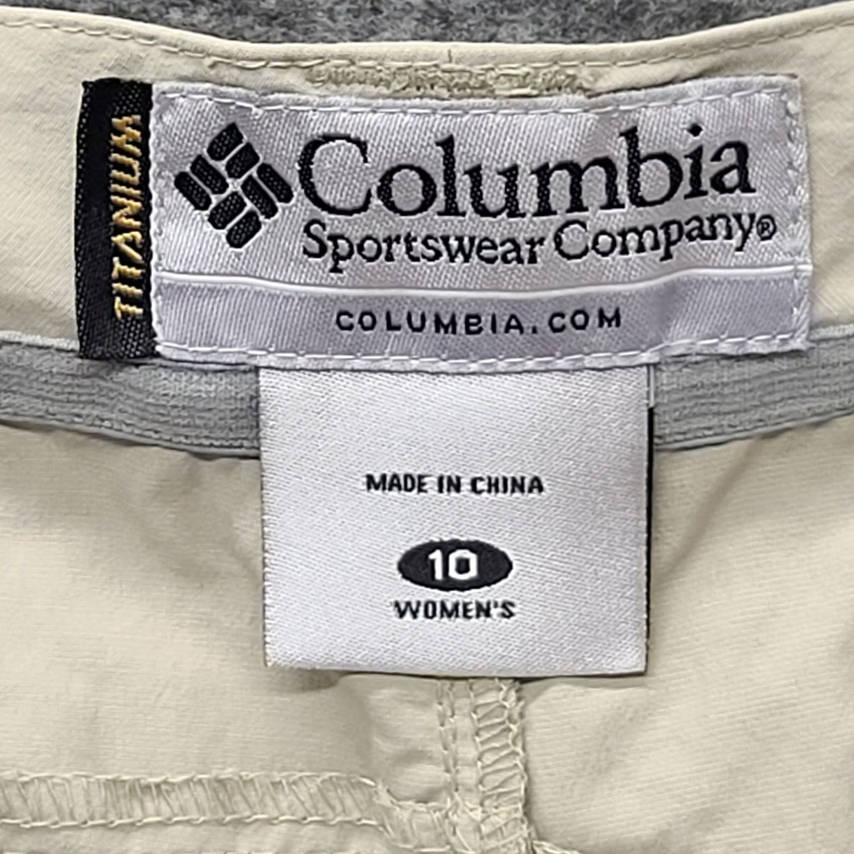 Vintage Columbia Skort Womens 10 Activewear Short Beige Nike? Size ONE SIZE - 4 Thumbnail