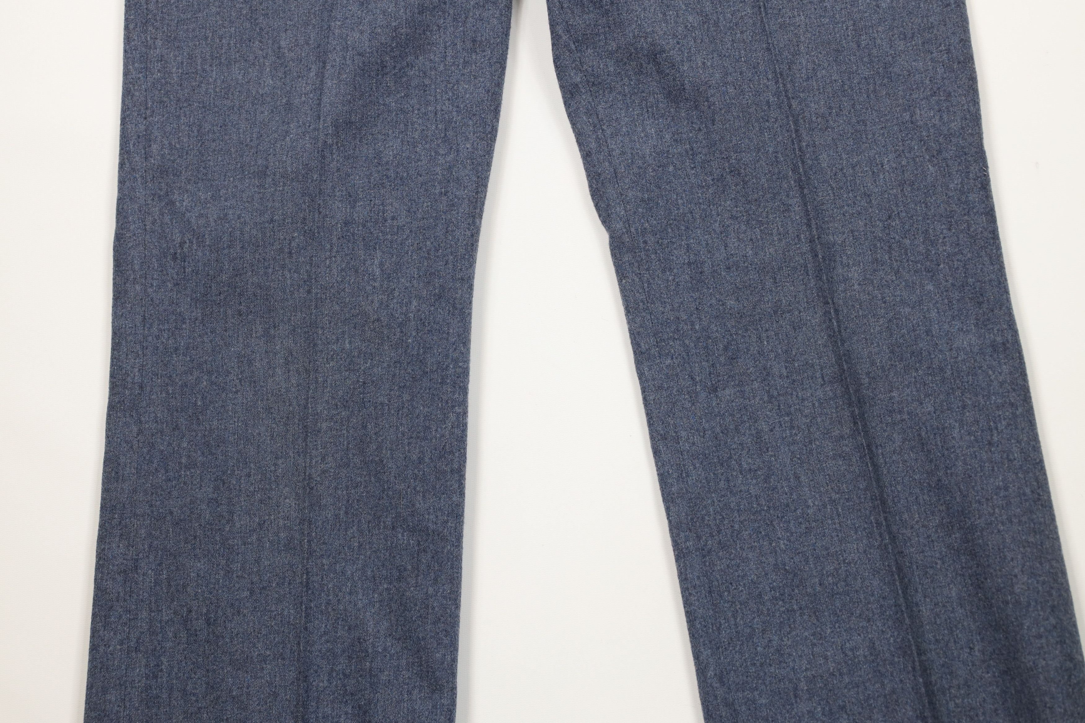 Vintage Vintage 60s 70s Streetwear Wide Leg Chino Pants Blue USA Size US 36 / EU 52 - 3 Thumbnail