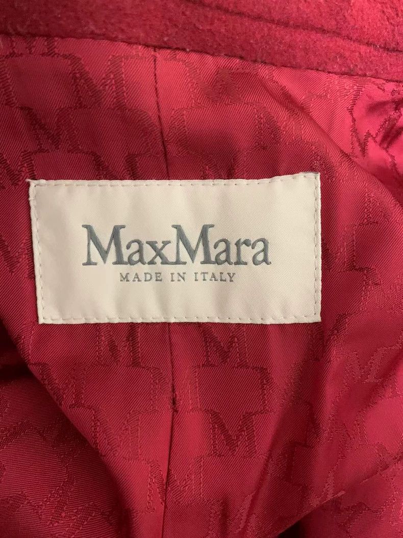 Max Mara Max Mara 101801 coat, classic red Size S / US 4 / IT 40 - 4 Thumbnail