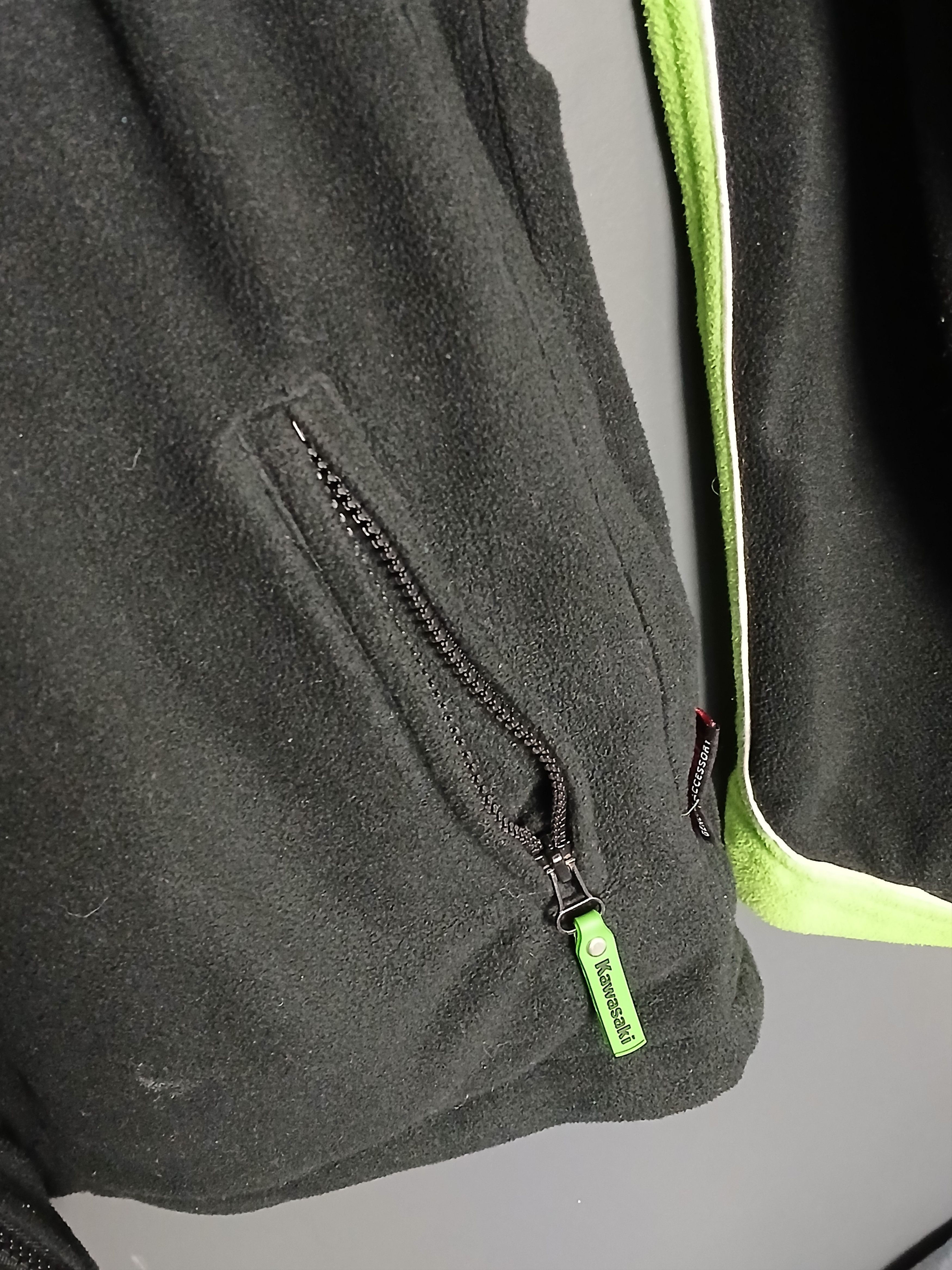Other Kawasaki Racing Moto Fleece Jacket Size US XL / EU 56 / 4 - 5 Thumbnail