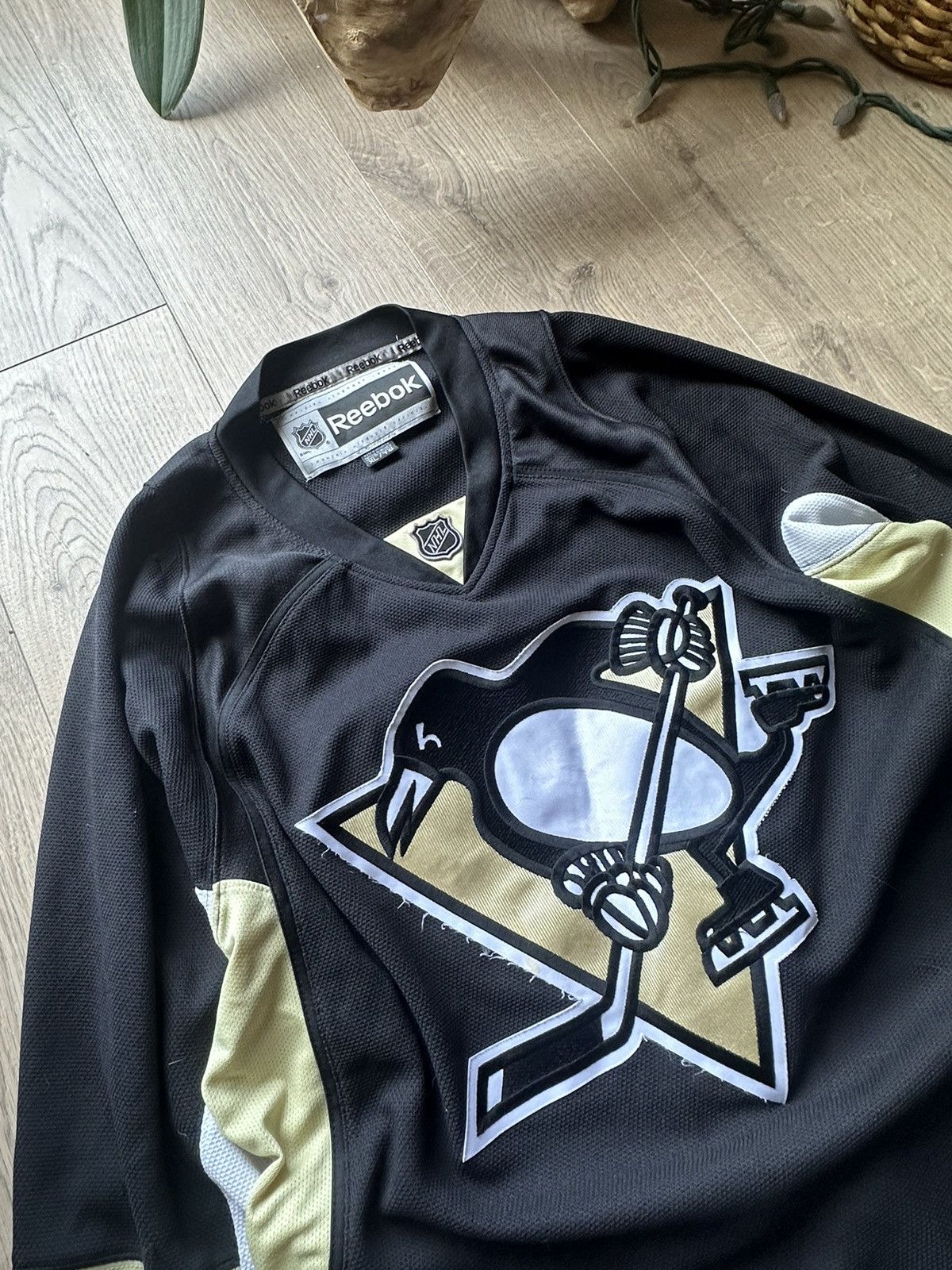 NHL Pittsburg Penguins Vintage Reebok Hockey Jersey NHL Size US XL / EU 56 / 4 - 5 Thumbnail