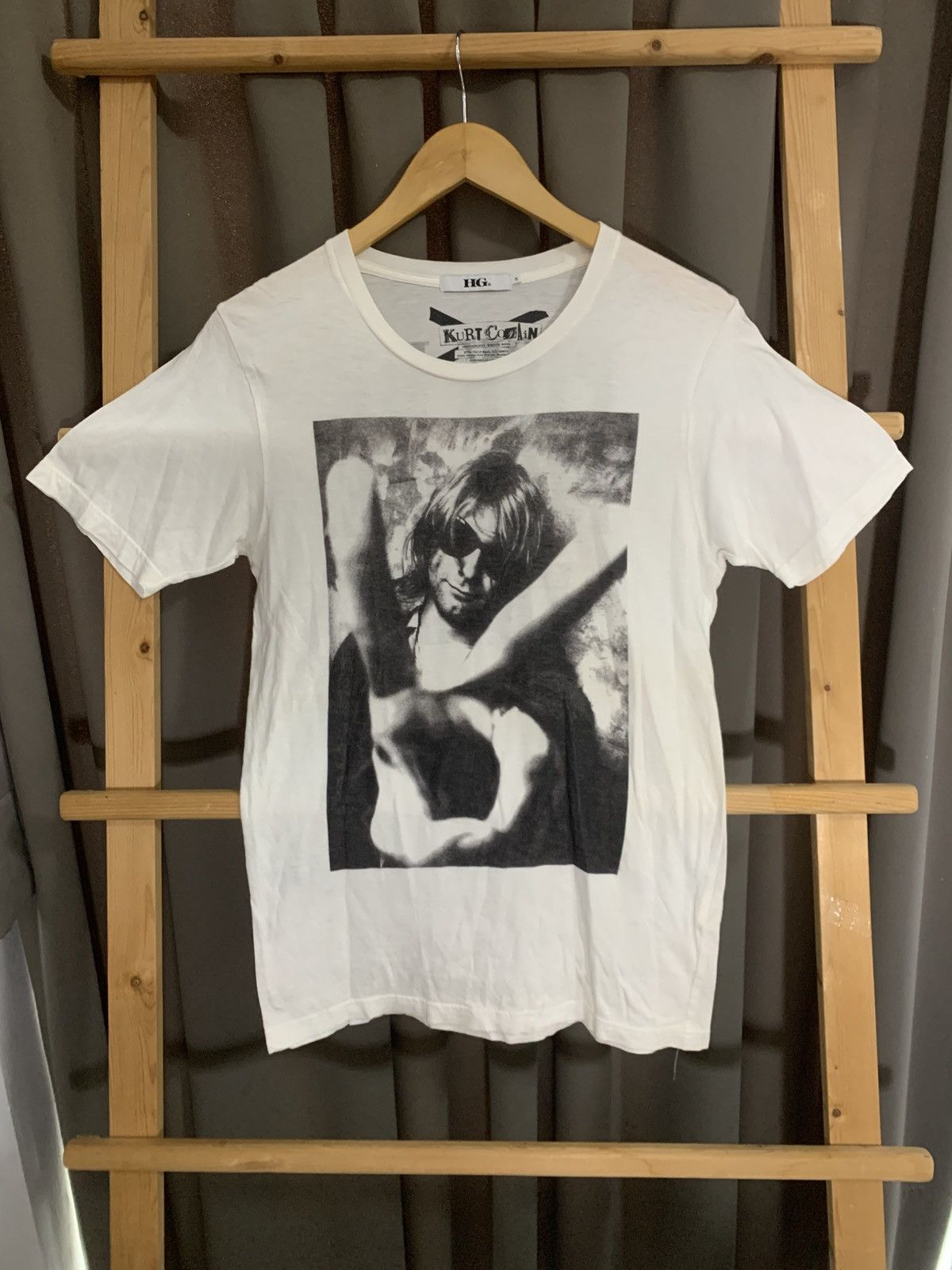 Hysteric Glamour Hysteric Glamour x Kurt Cobain Nirvana Blew shirt