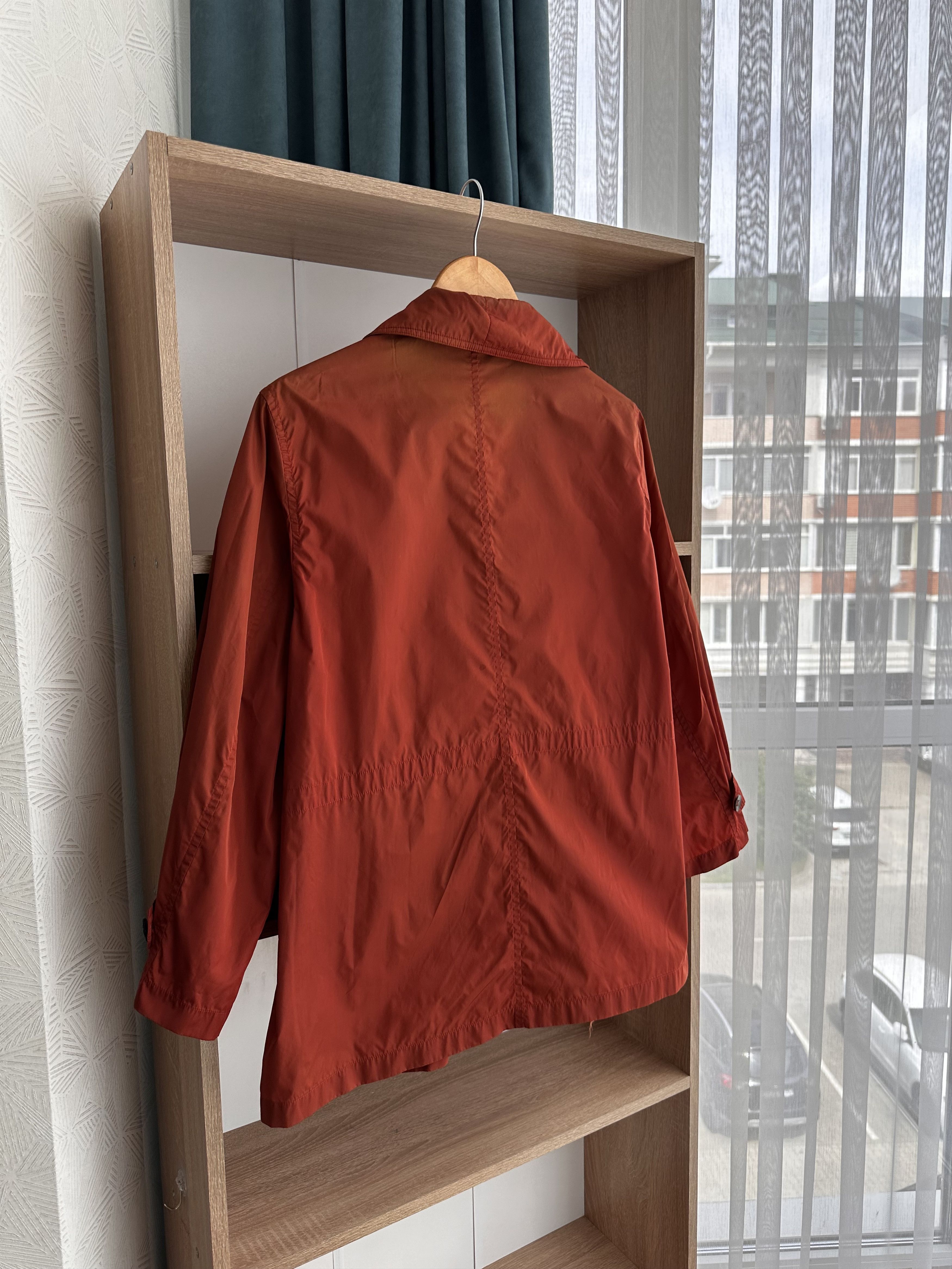 Jil Sander Vintage Jil Sunder Luxury Orange Nylon Cargo Jacket Size US S / EU 44-46 / 1 - 8 Thumbnail