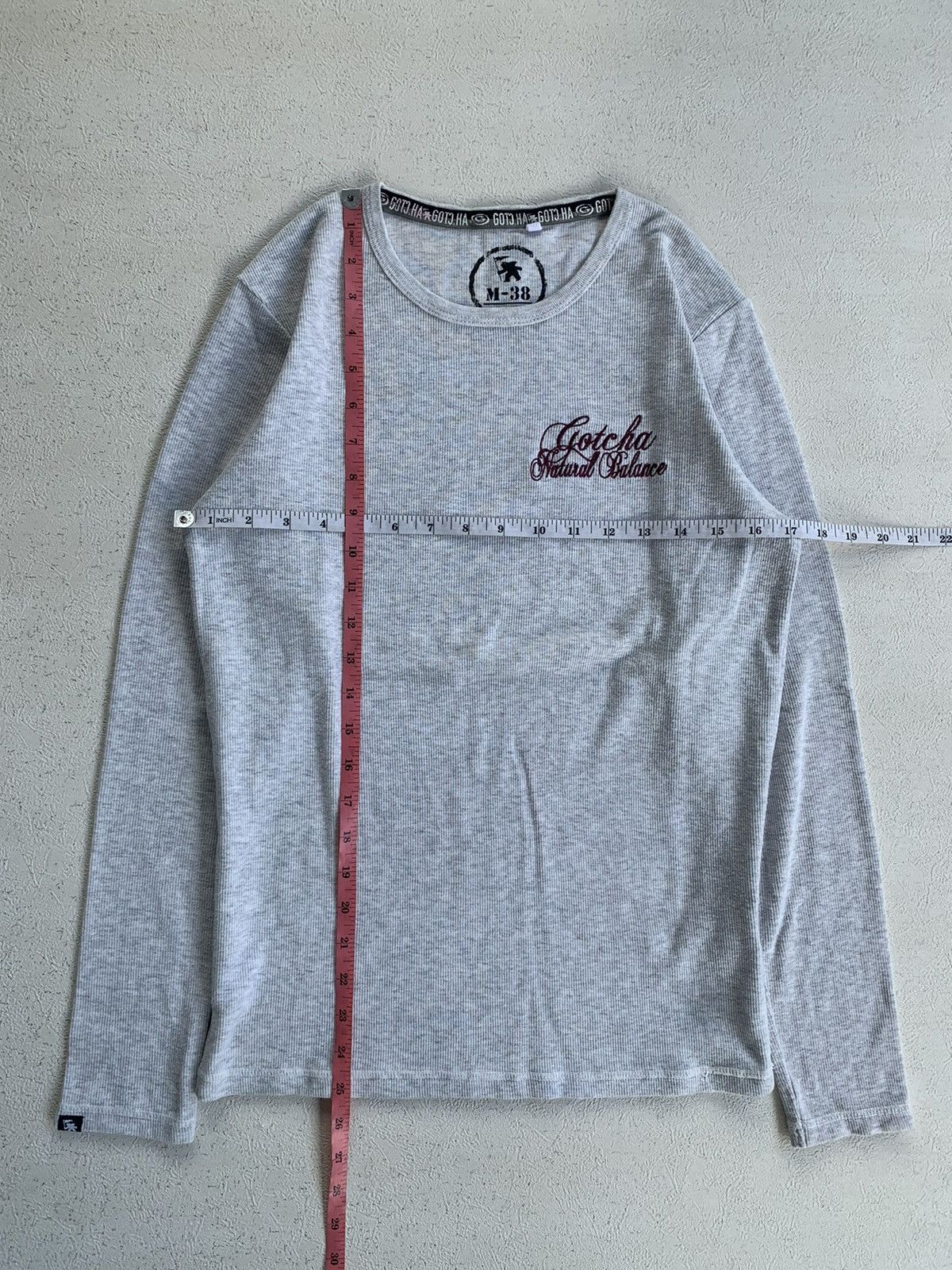 Gotcha Y2K Poem Gotcha Surf Longsleeve textured ifsixwasnine style Size US M / EU 48-50 / 2 - 2 Thumbnail
