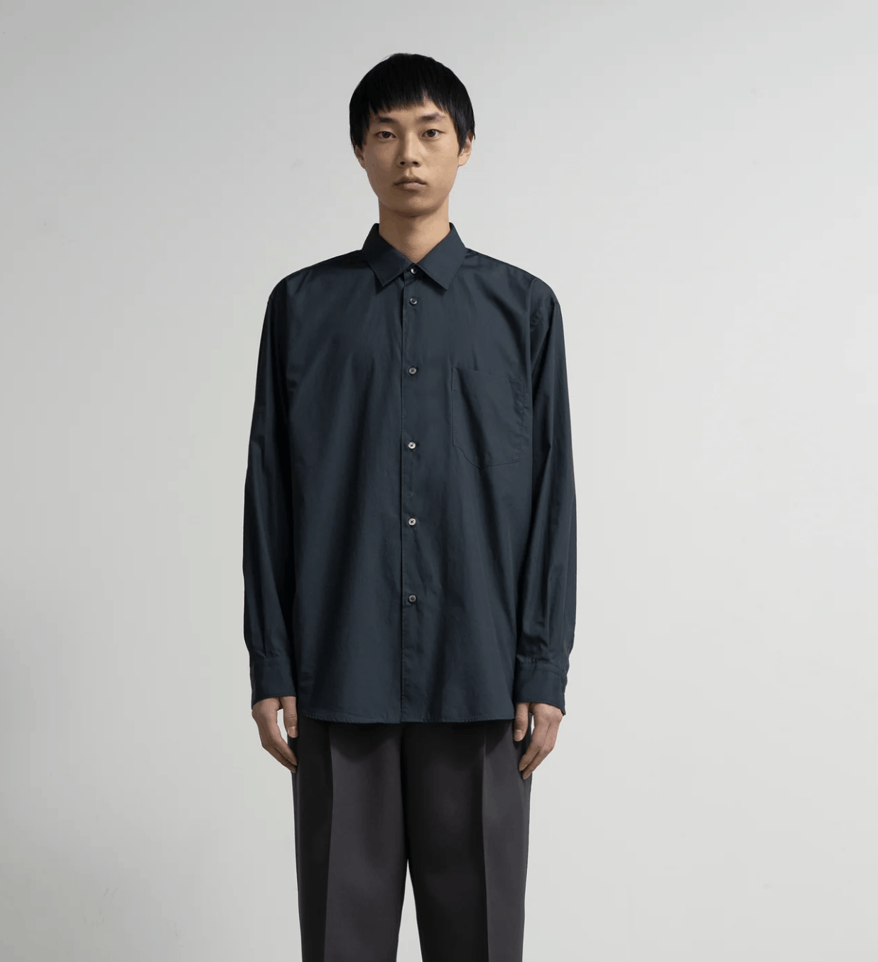 【SALE❗️】Graphpaper Regular Collar Shirt Graphpaper BROAD REGULAR COLLAR SHIRT | Grailed