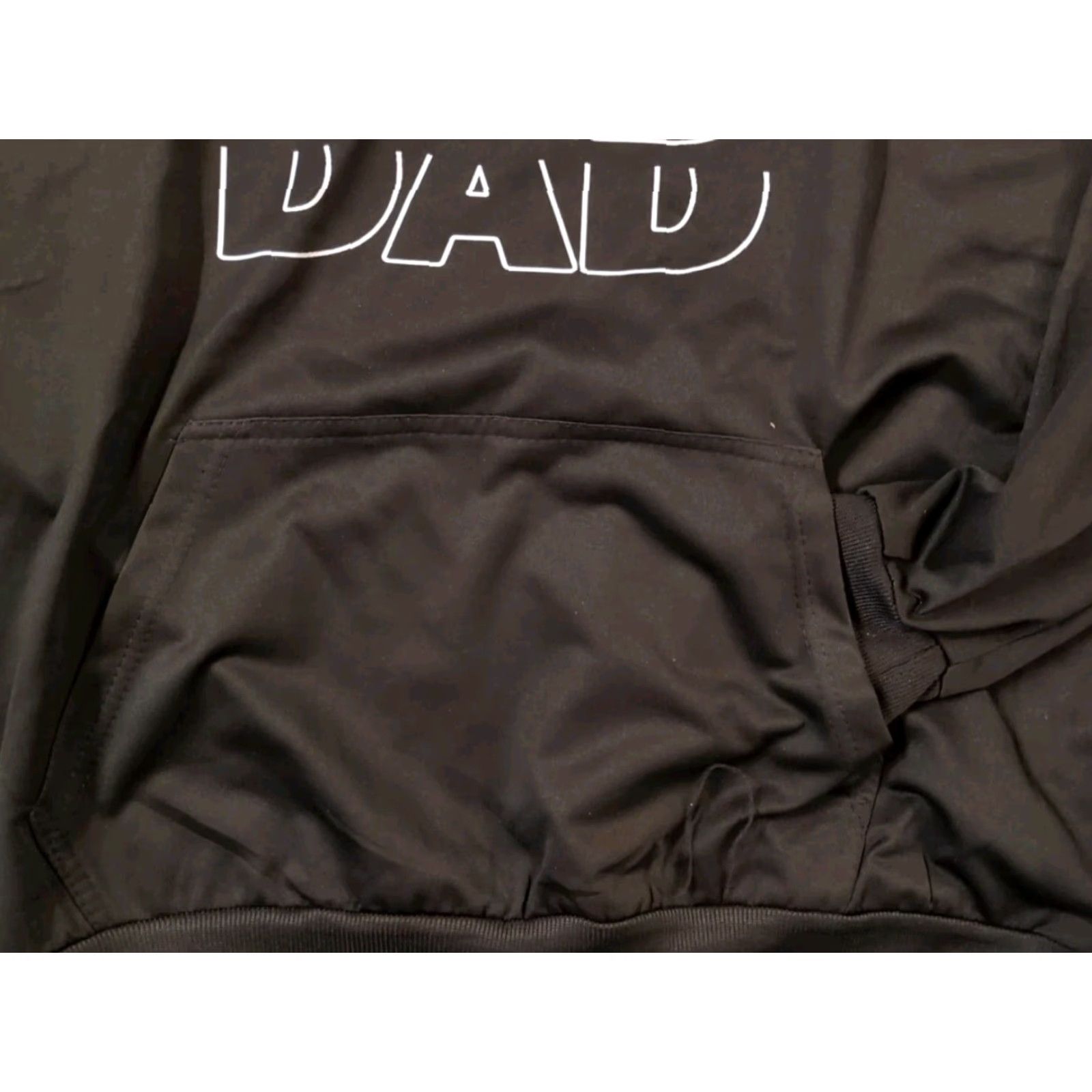 Vintage Men's Wrestling Hooded Sweatshirt Regular Black XL Pockets Logo Knit New Size US XL / EU 56 / 4 - 3 Thumbnail