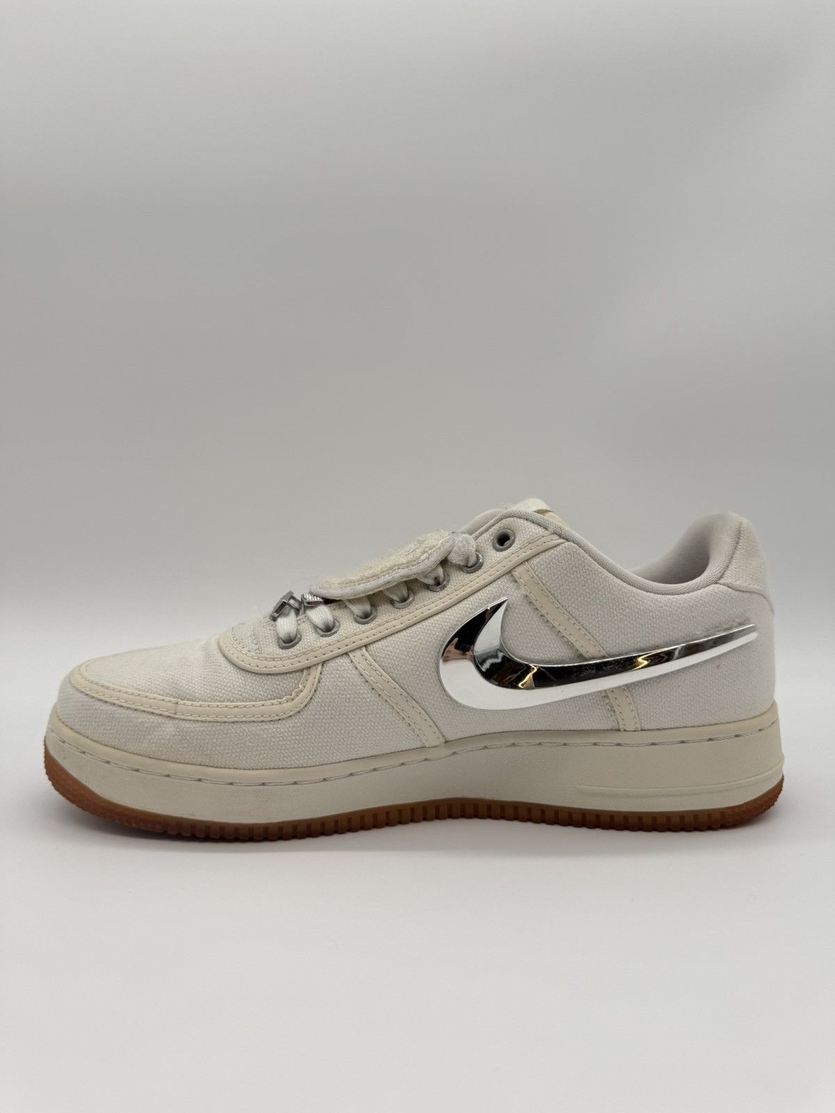Nike × Travis Scott Nike Air Force 1 Travis Scott AF1000 White EU 42 Size US 8.5 / EU 41-42 - 2 Thumbnail