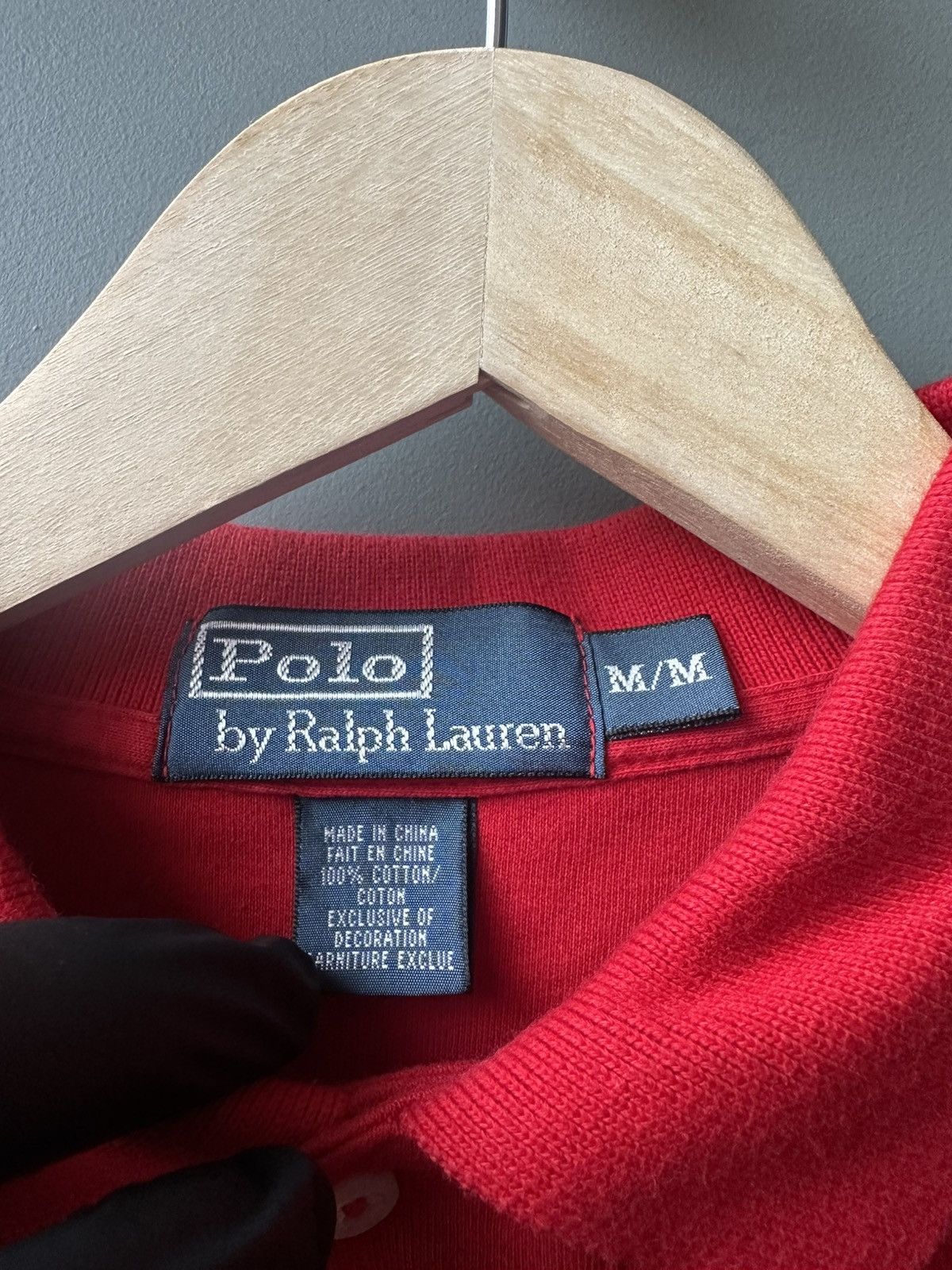 Polo Ralph Lauren Polo by Ralph Lauren Cotton Red Polo Size M Size US M / EU 48-50 / 2 - 3 Thumbnail