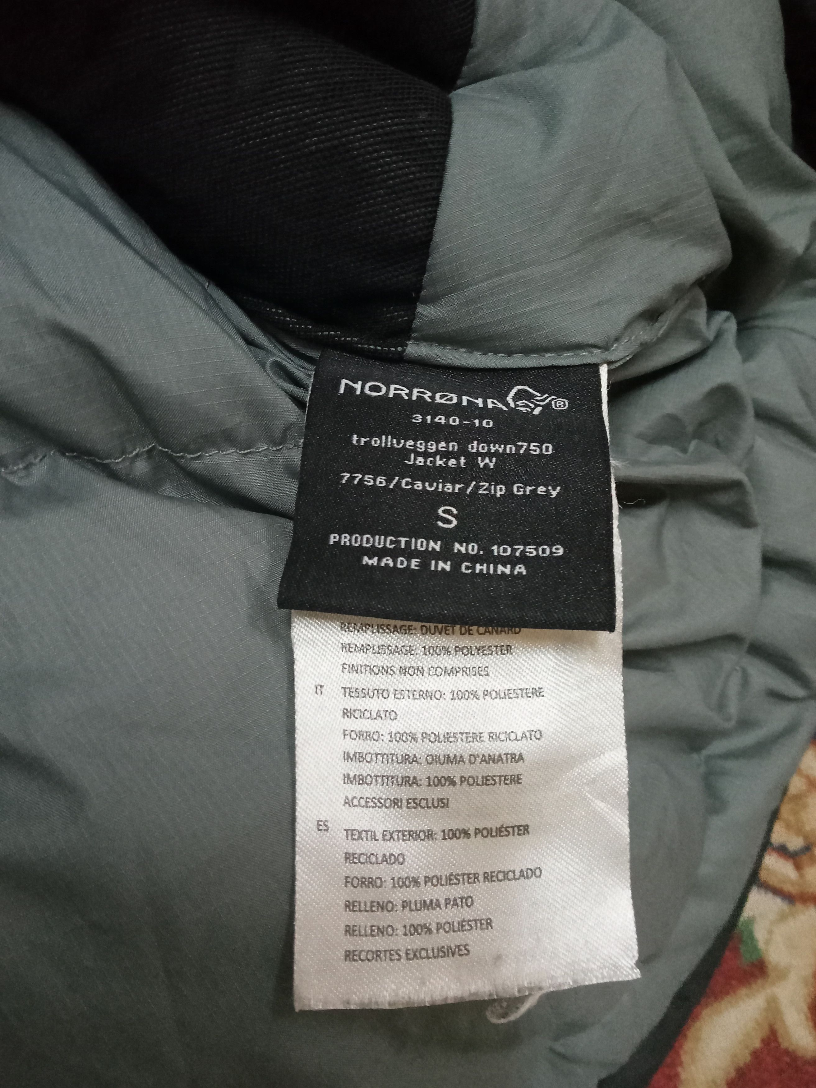 Norrona Trollveggen Norrona Puffer Down Jacket Size US S / EU 44-46 / 1 - 4 Thumbnail