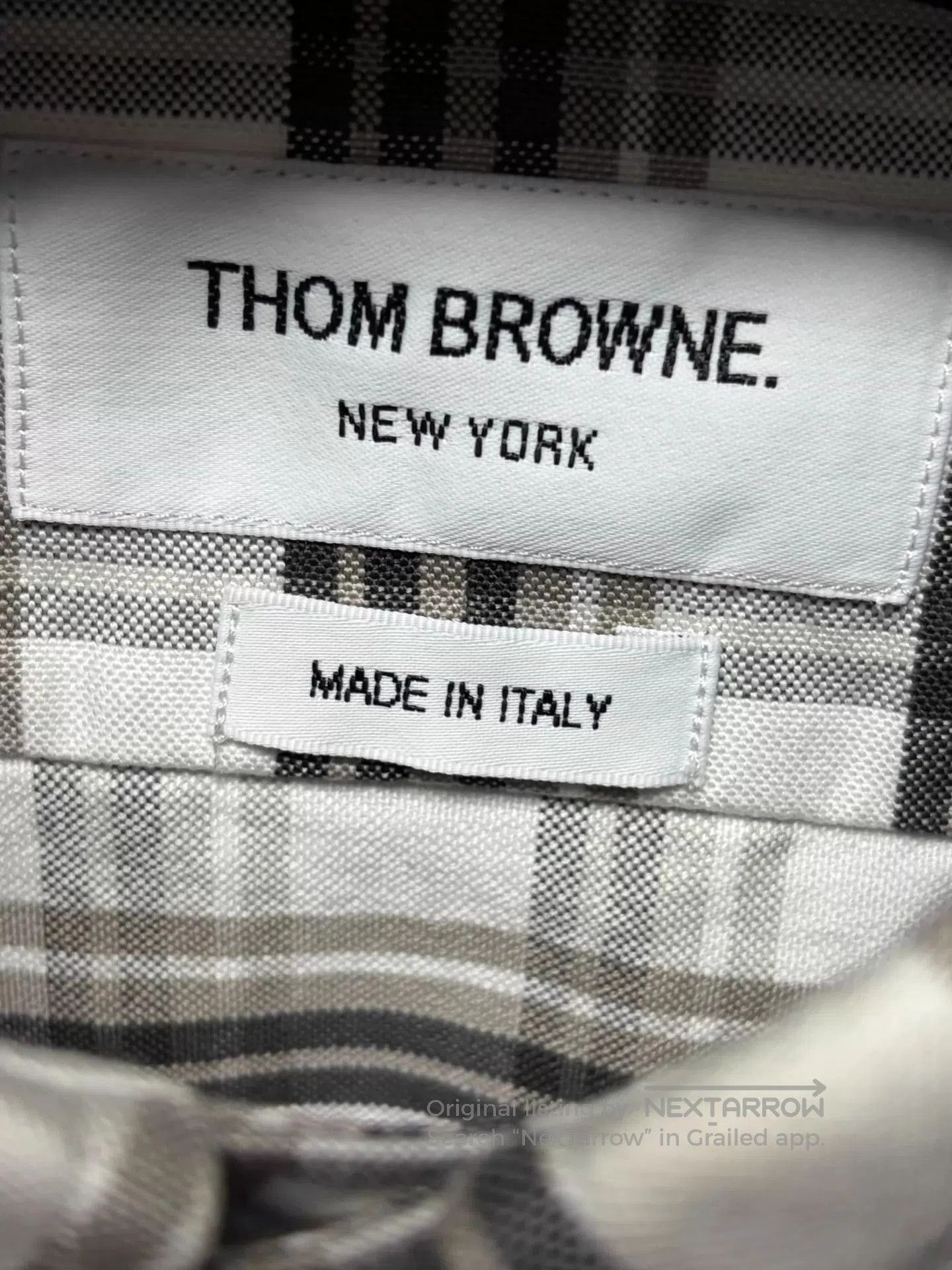 Thom Browne Plaid Long. Size US XS / EU 42 / 0 - 2 Thumbnail