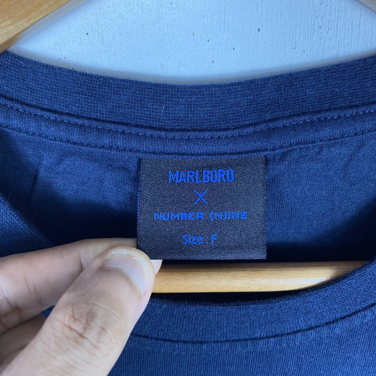 Japanese Brand × Marlboro × Number (N)ine MARLBORO NUMBER NINE ALL LOGO TEE Size US M / EU 48-50 / 2 - 7 Thumbnail