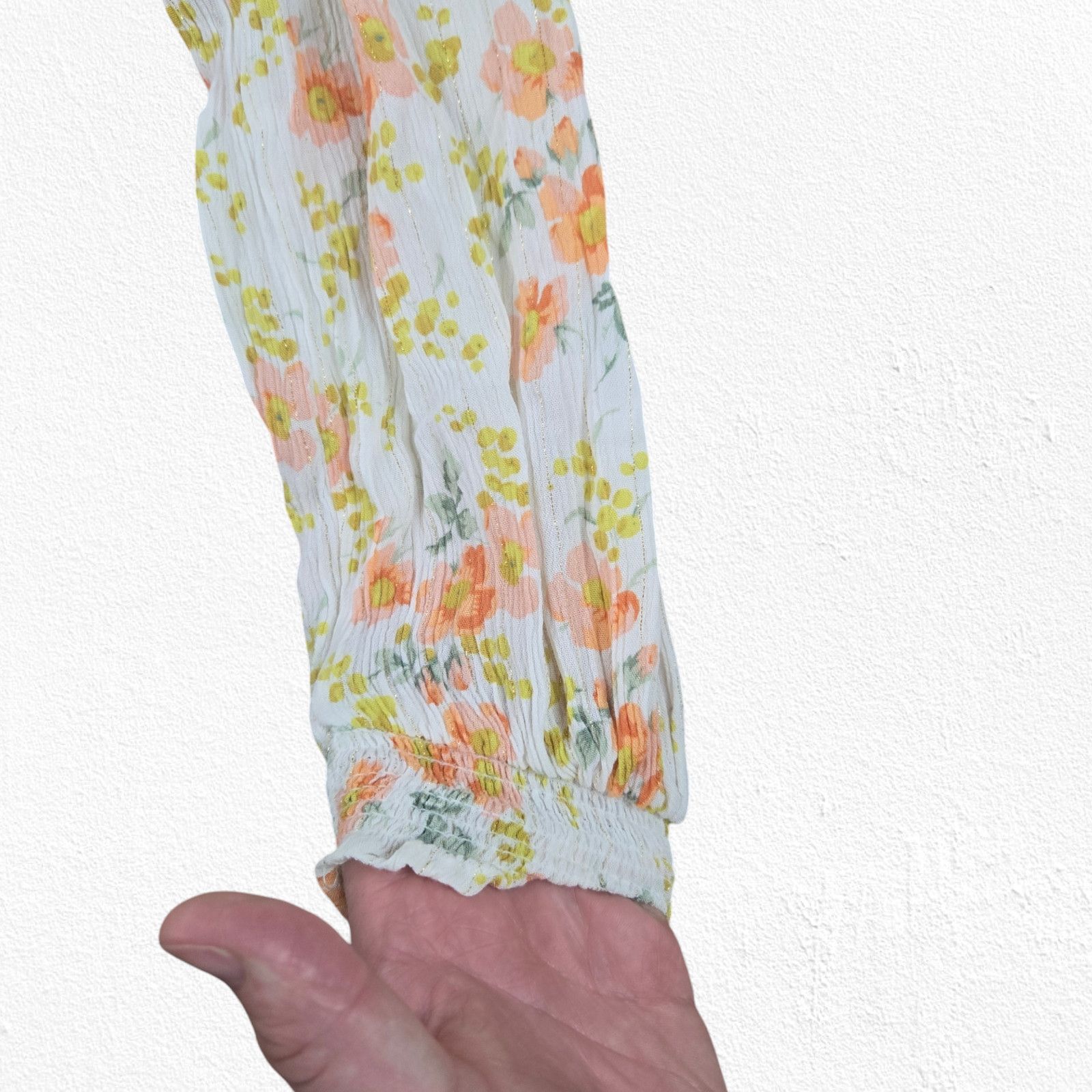 Other Floral Off-Shoulder Peasant Blouse Size Small Size S / US 4 / IT 40 - 6 Thumbnail