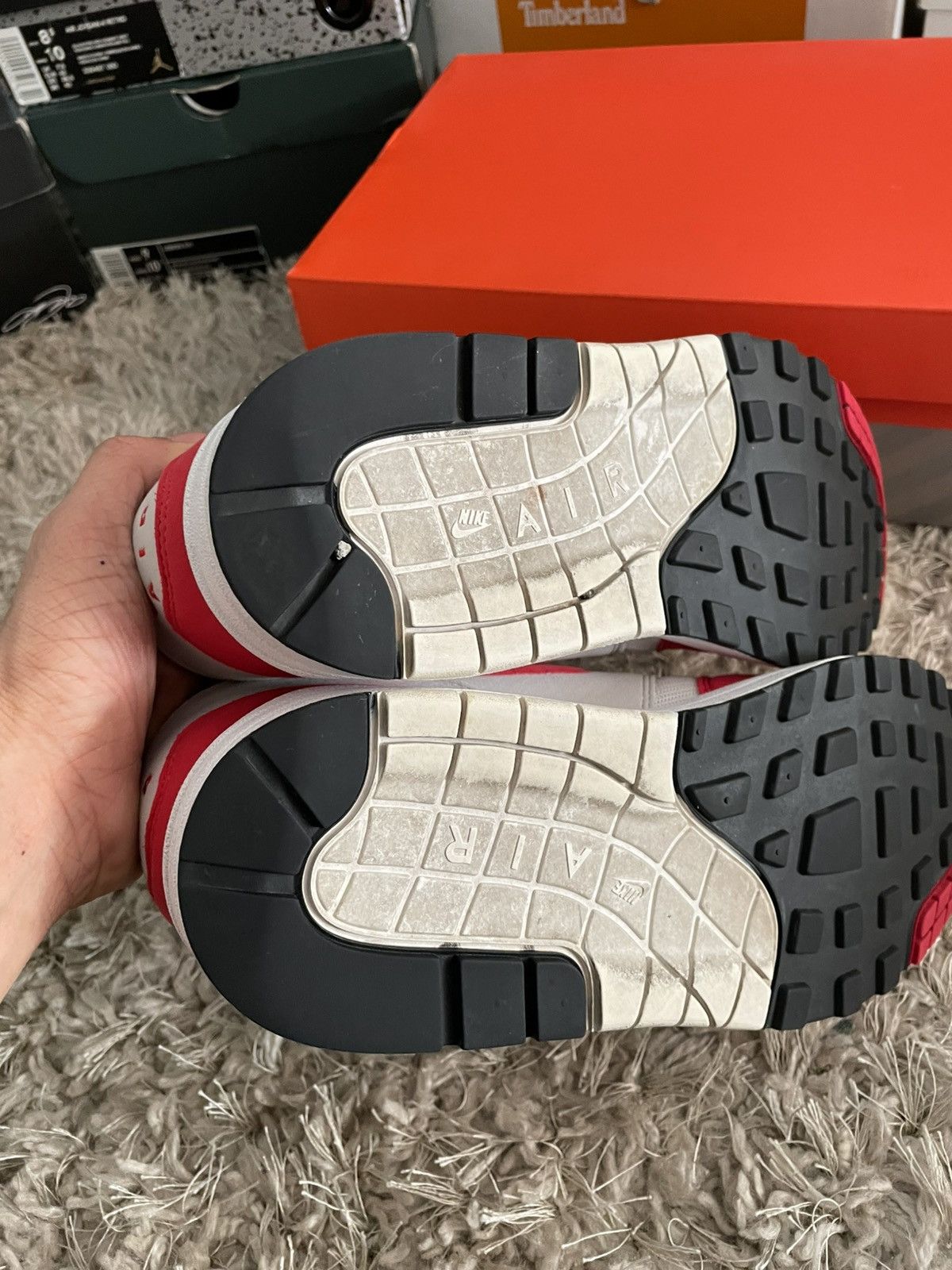 Nike Nike Air Max 1 Anniversary Red Size US 9 / EU 42 - 8 Thumbnail