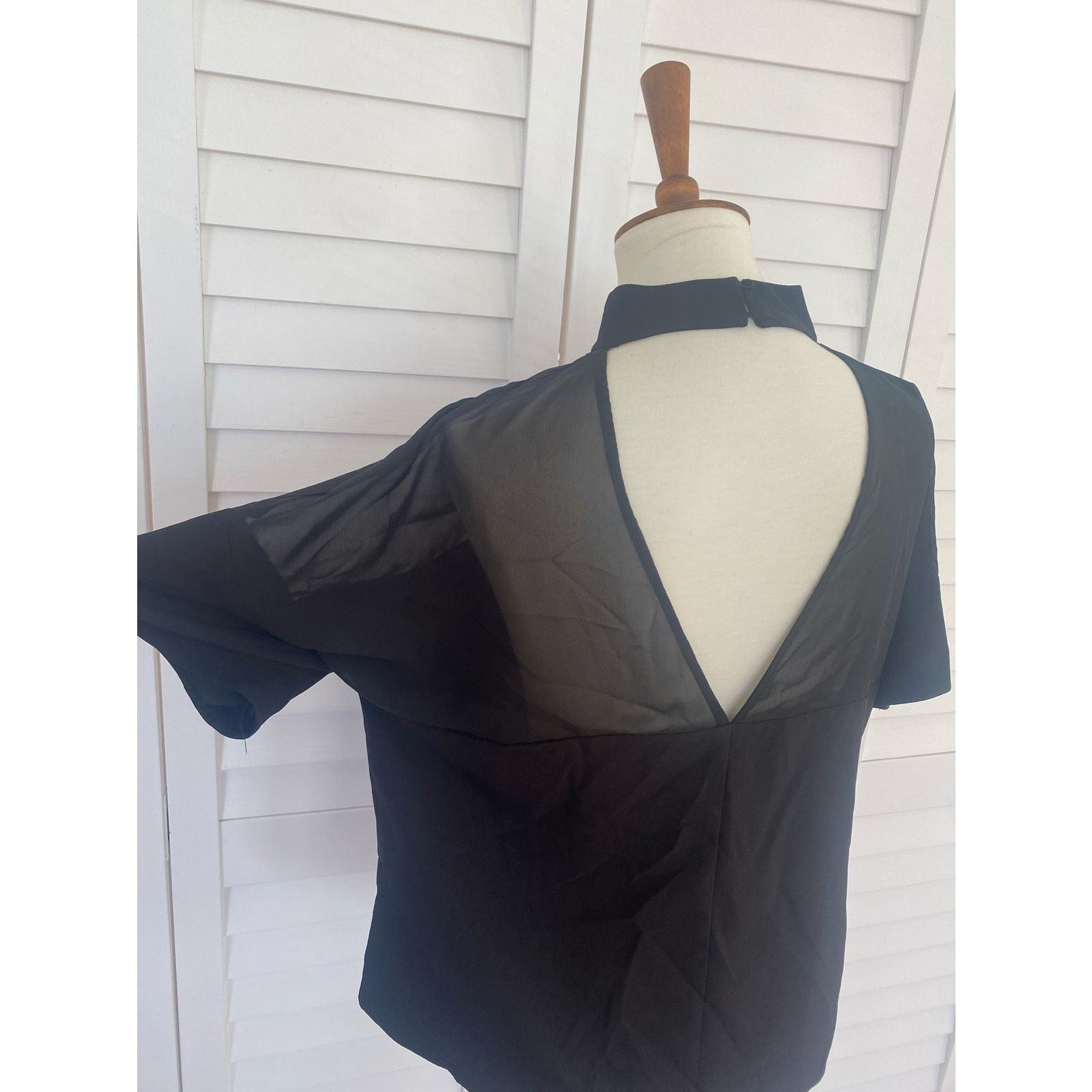Asos ASOS Sheer Blouse Size M / US 6-8 / IT 42-44 - 9 Thumbnail