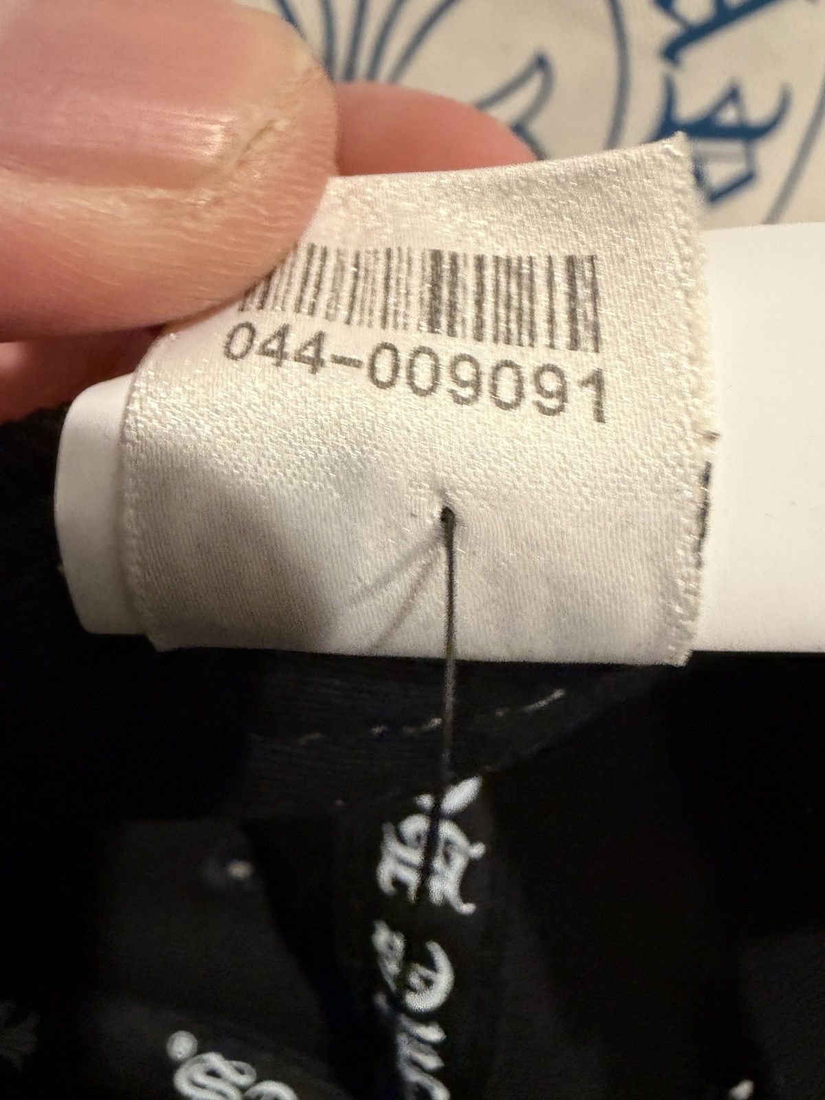 Chrome Hearts Chrome Hearts Dagger Denim Baseball Hat Size ONE SIZE - 9 Thumbnail