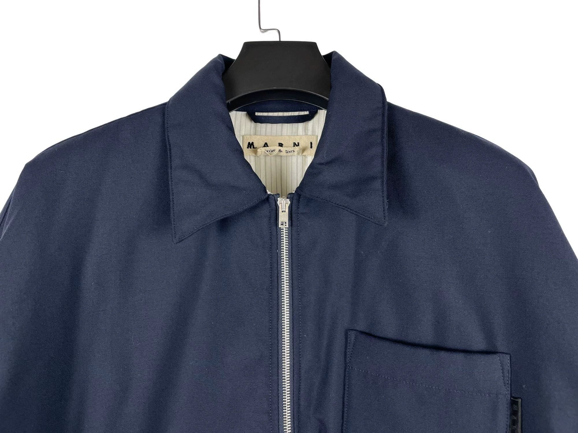 Marni Marni Men's Oversized Quilted Zip Jacket 48 Size US M / EU 48-50 / 2 - 3 Thumbnail