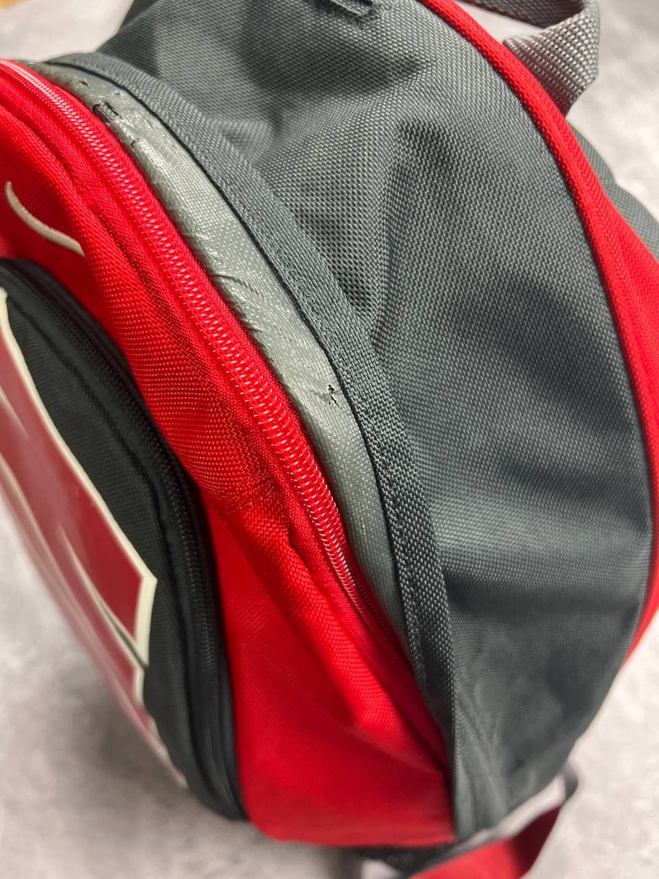 Nike Vintage Nike Bag Swoosh Big Logo 90S Bacpack Size ONE SIZE - 8 Thumbnail