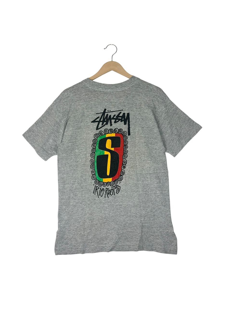 Stussy Vintage 90s Stussy Irie Roots OG logo Tshirt Size US M / EU 48-50 / 2 - 1 Thumbnail