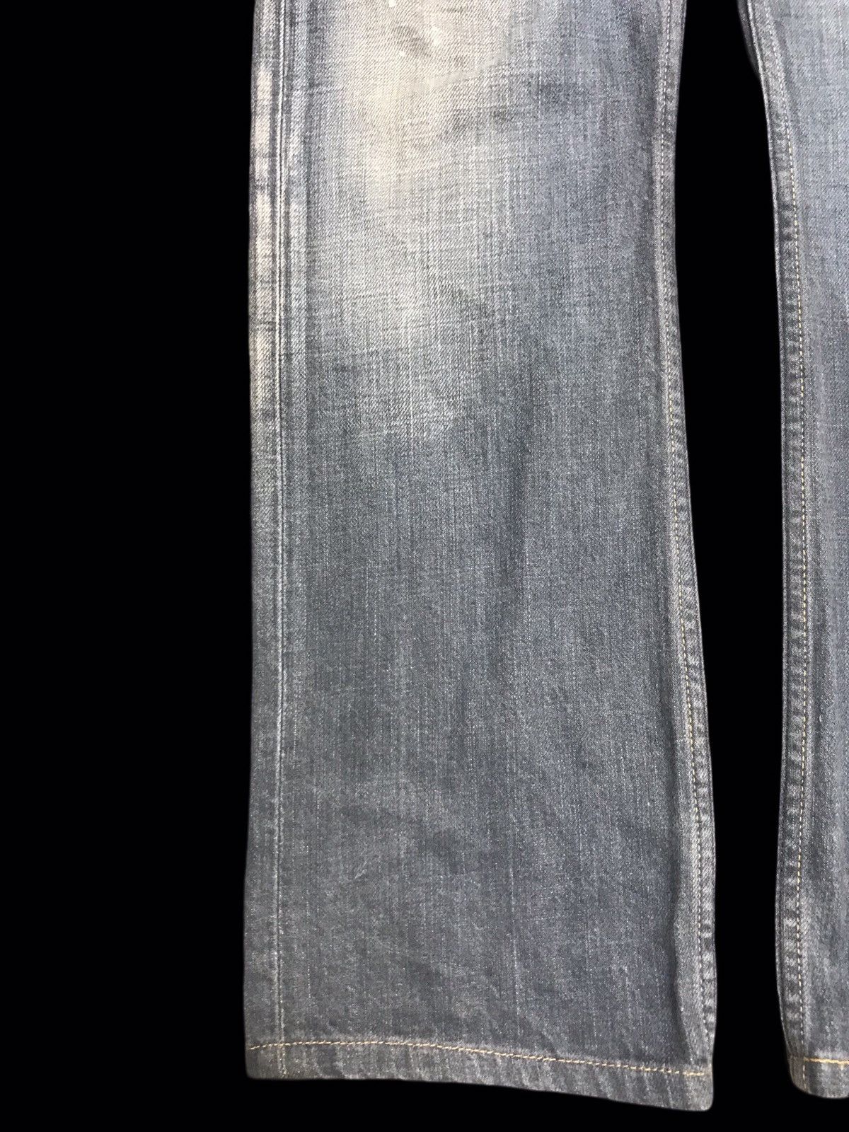 Japanese Brand 💥BACK NUMBER CINCH BACK COOL FADES STRAIGHT DENIM F364 Size US 30 / EU 46 - 8 Thumbnail