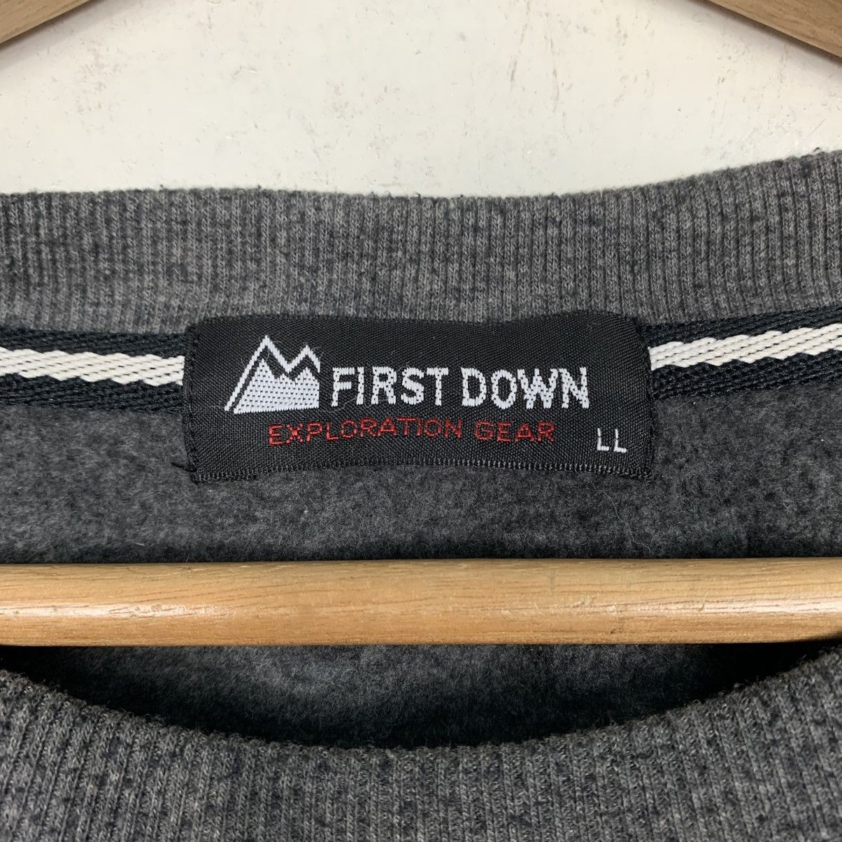 Japanese Brand First Down Crewneck Sweatshirt Size US L / EU 52-54 / 3 - 11 Thumbnail