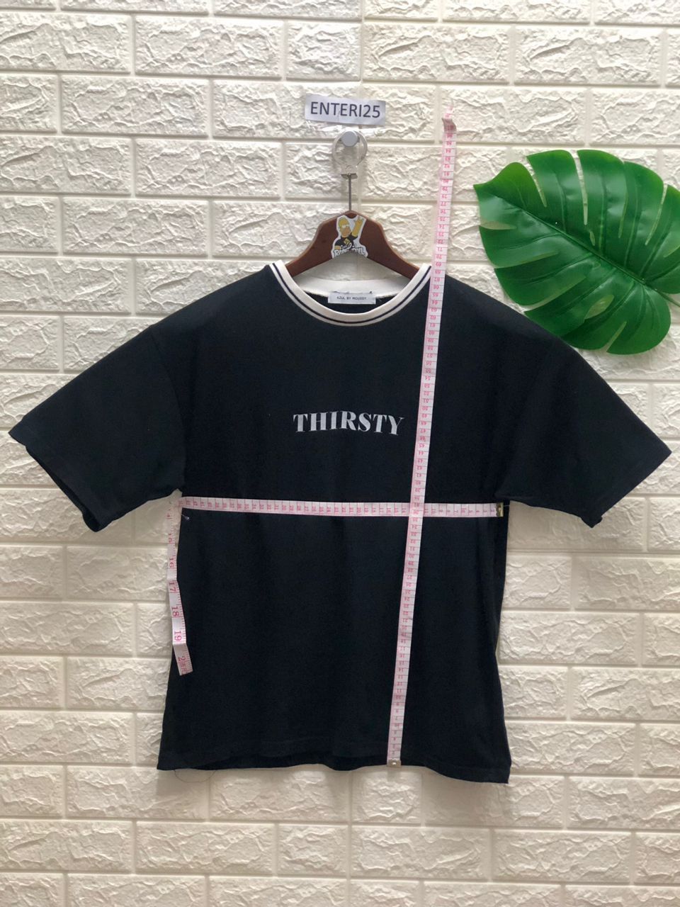 Vintage Azul By Moussy THIRSTY T-shirt baroque usa limited Size US M / EU 48-50 / 2 - 9 Thumbnail
