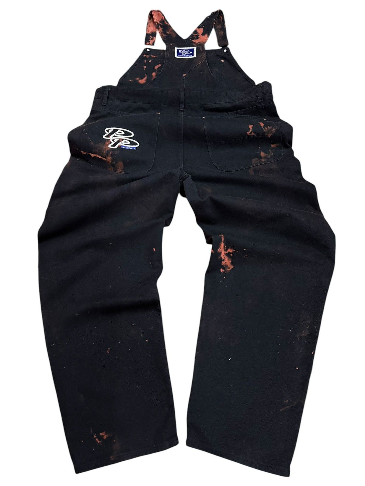Pelle Pelle 90s Vintage Pelle Pelle Baggy Acid Splash Jumpsuit Size US 44 / EU 60 - 2 Thumbnail