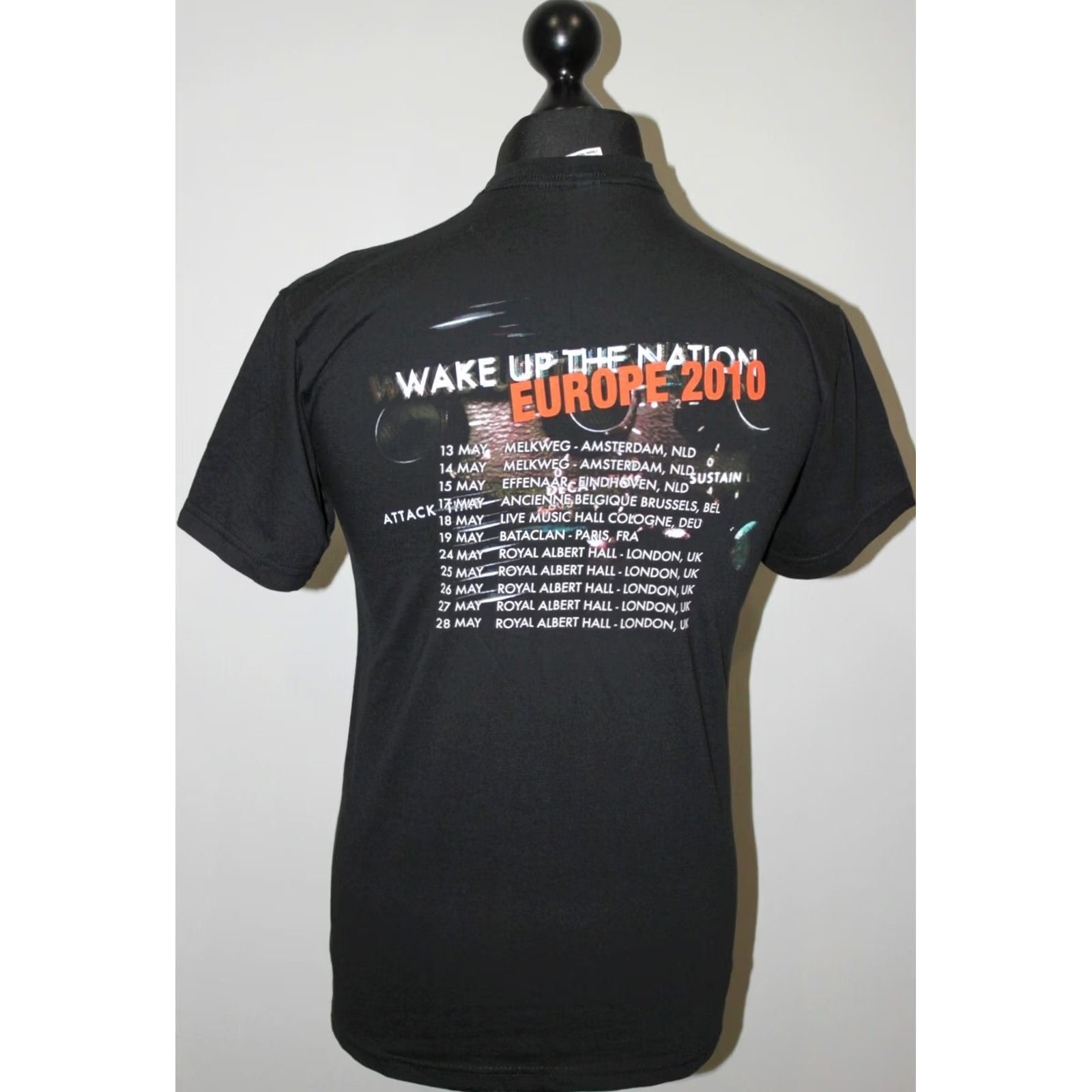 Vintage Paul Weller Europe Tour 2010 rock shirt Size S Black Mens T-Shirt Wake up the nation Size US S / EU 44-46 / 1 - 3 Thumbnail