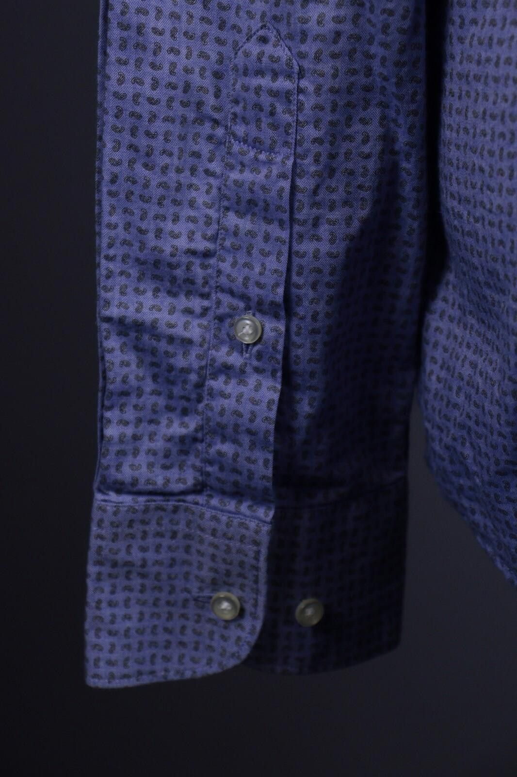 Hackett Hackett Mayfair Slim Fit Mini Paisley Shirt Size XXL Size US XXL / EU 58 / 5 - 9 Thumbnail