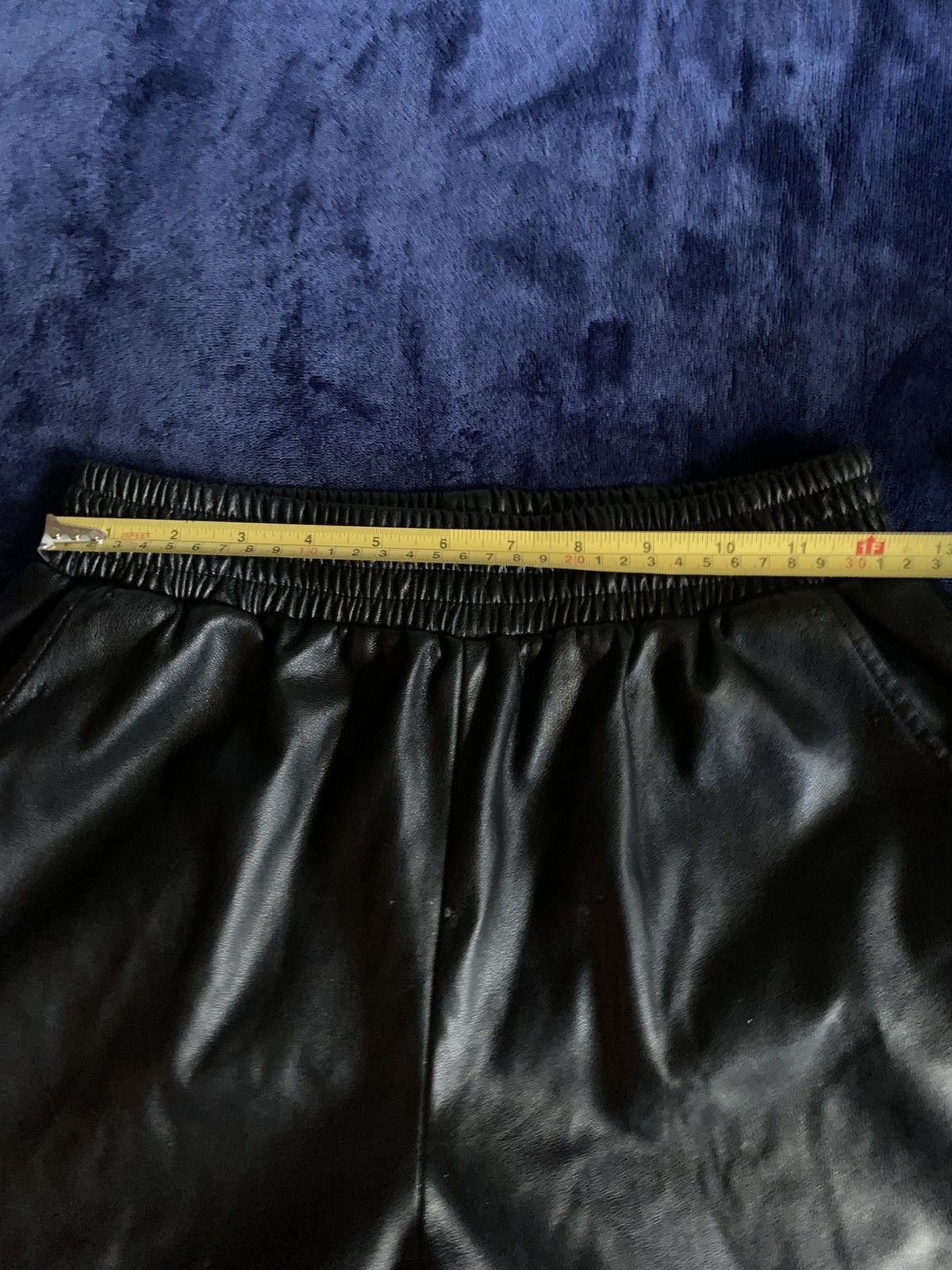 Other Black Faux Leather Joggers Streetwear Fashion Opium Swag 00 Size US 32 / EU 48 - 7 Thumbnail
