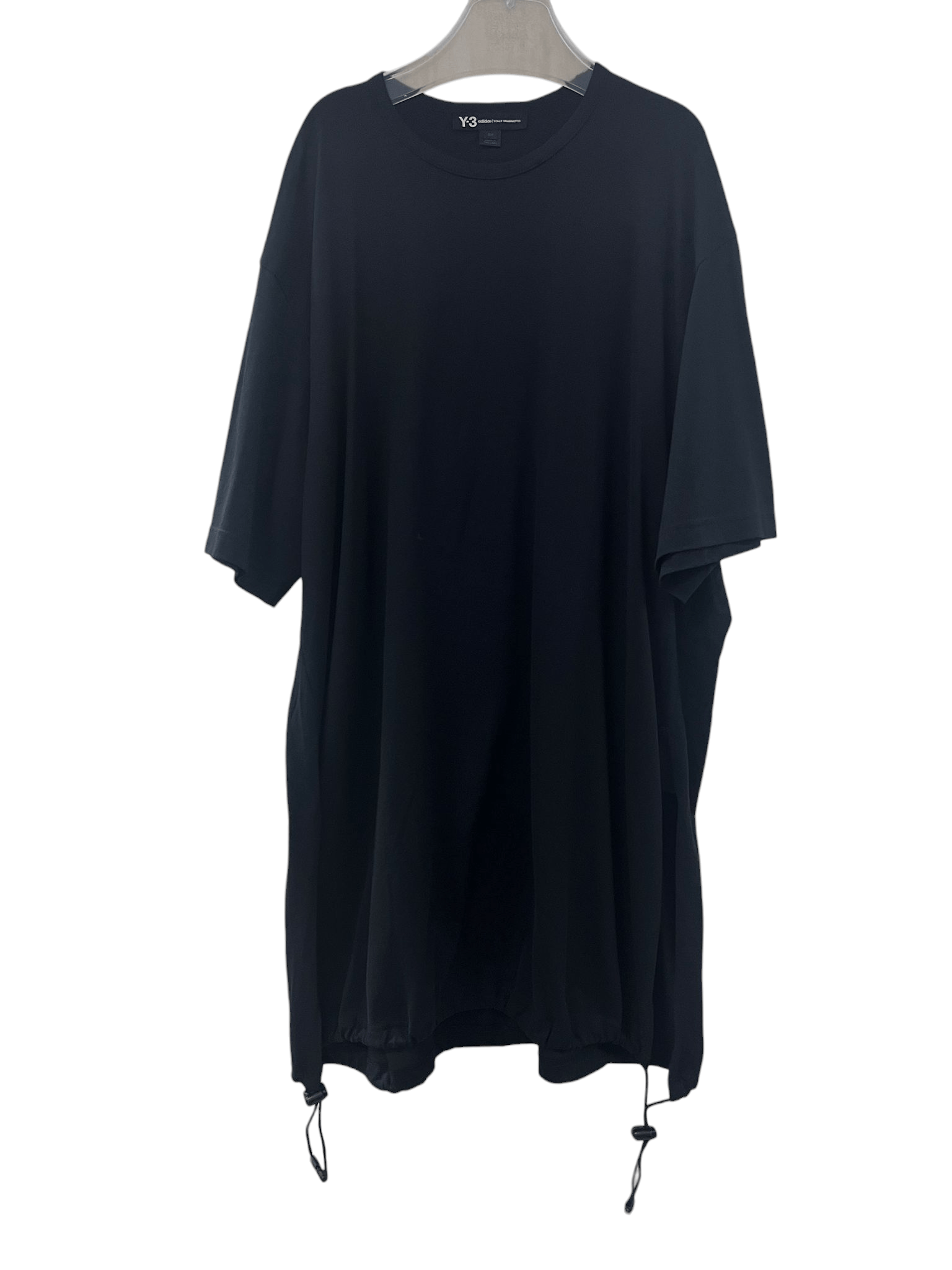Y-3 Y-3 Black T-Shirt With Drawstring Size US S / EU 44-46 / 1 - 1 Thumbnail
