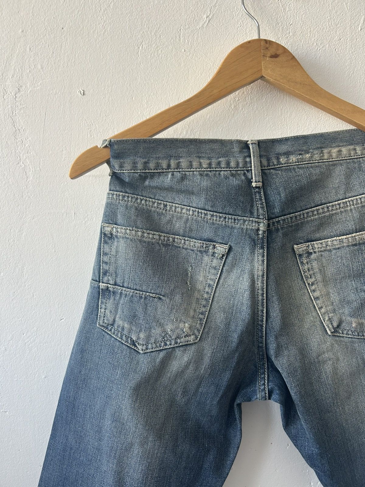Dior 2011 Dior Homme KVA Distressed Jeans Size US 31 - 6 Thumbnail