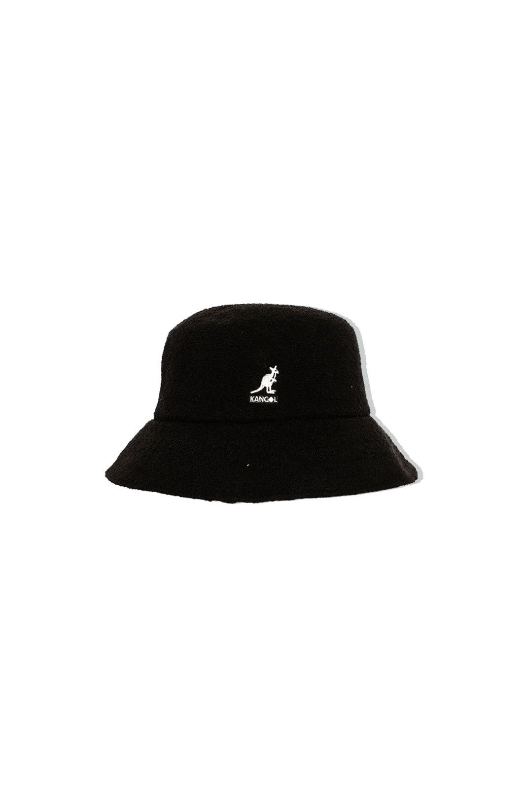 image of Kangol Bermuda Bucket Hat Terry Crusher In Black Size Large, Men's