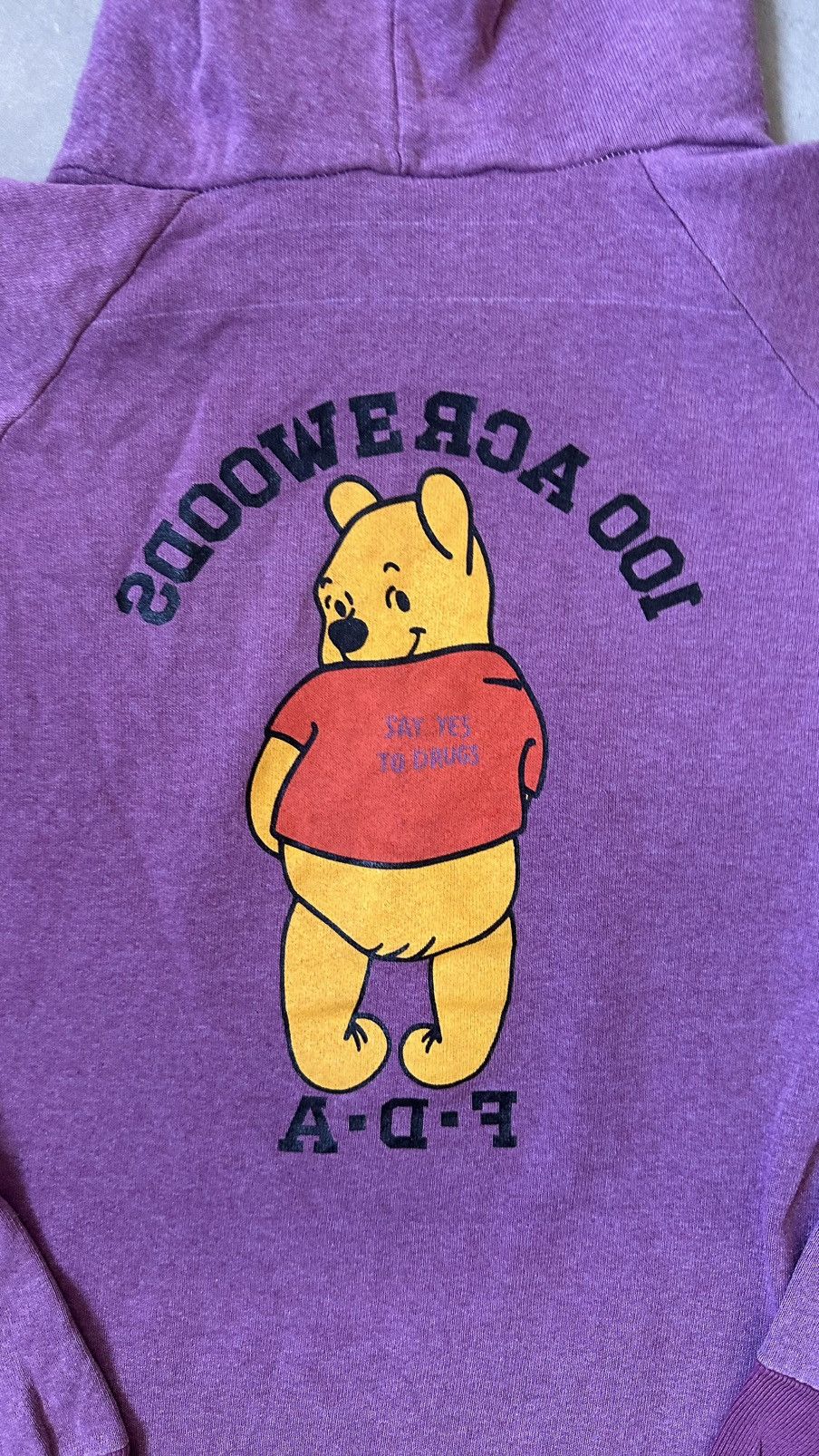 Vintage VINTAGE 90S 100ACRE WOODS FDA WINNIE THE POOH SWEATSHIRT Size US XL / EU 56 / 4 - 9 Thumbnail