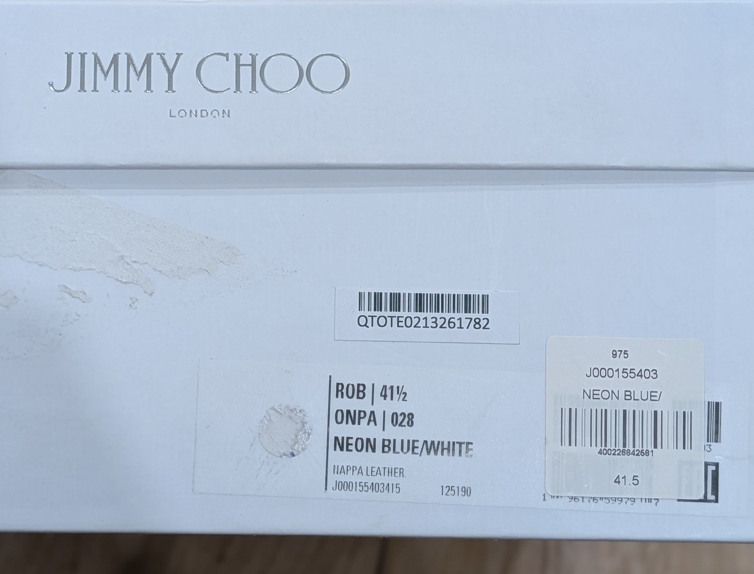 Jimmy Choo Jimmy Choo "Rob" Colorblock Leather Sneakers 41.5 US 8.5 Size US 8.5 / EU 41-42 - 12 Thumbnail