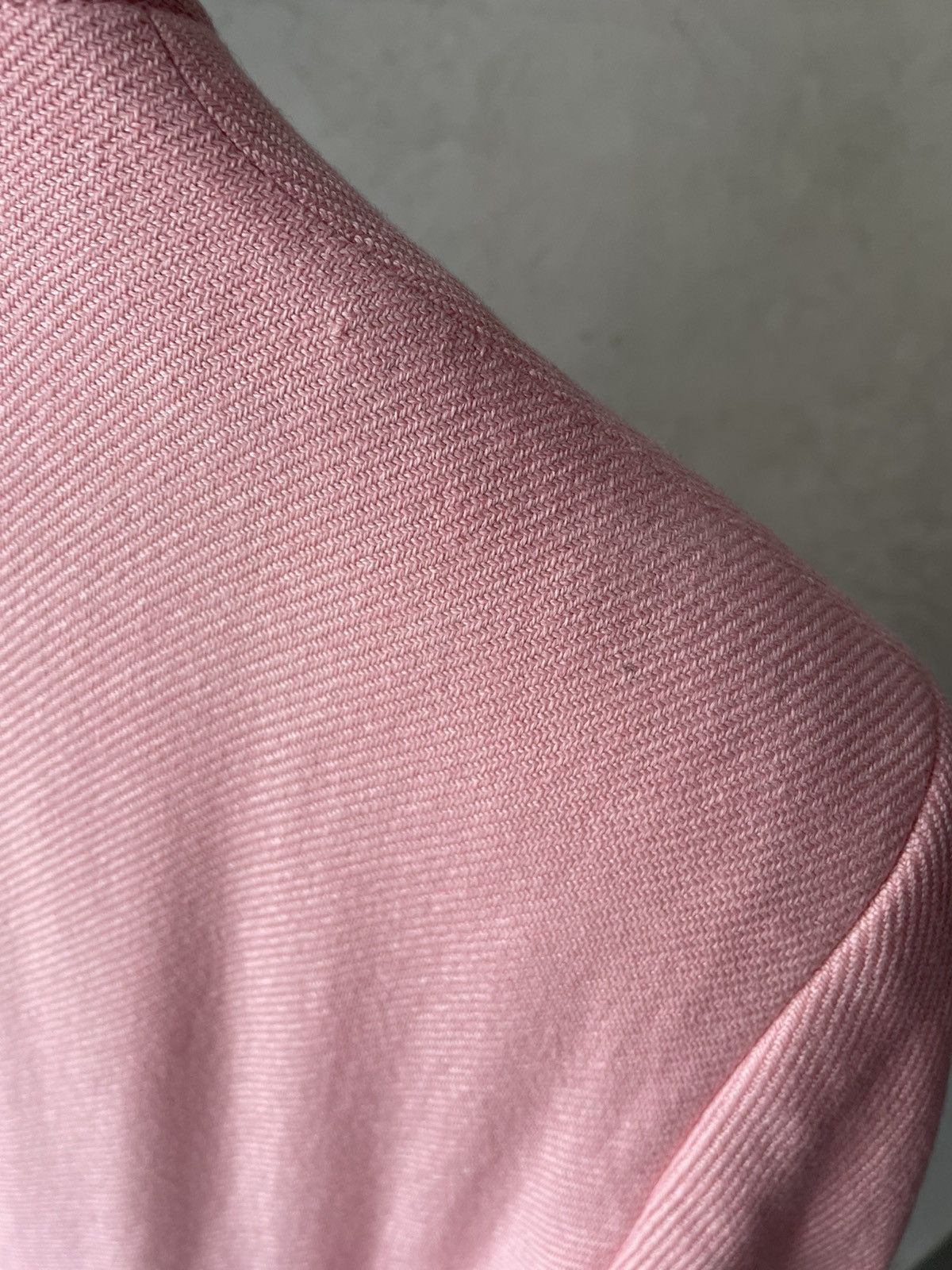 Escada Vintage Escada Piacenza Cashmere Silk Jacket Pink Size S / US 4 / IT 40 - 11 Thumbnail