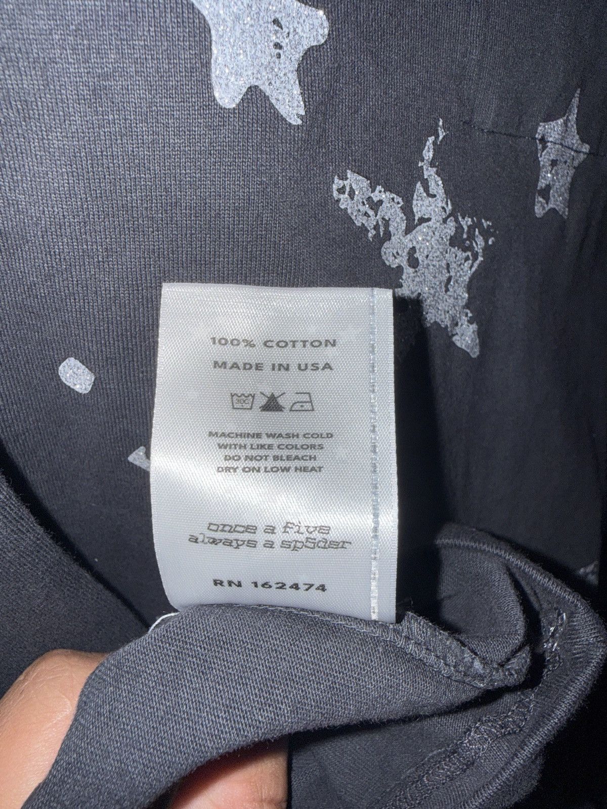 Sp5der Sp5der anniversary tee black 2XL Size US XXL / EU 58 / 5 - 6 Thumbnail