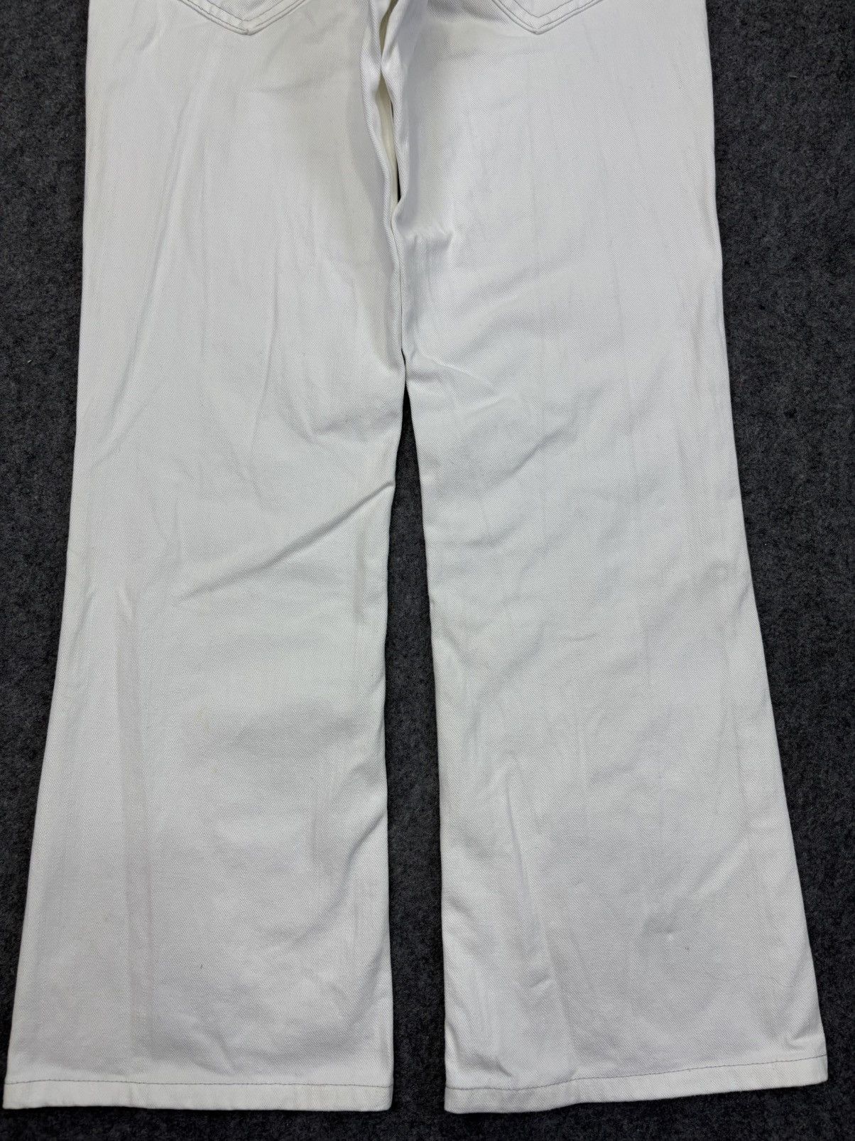 Edwin 💥Flare💥Edwin Navajo Style White Flare Denim F958 Size US 34 / EU 50 - 8 Thumbnail