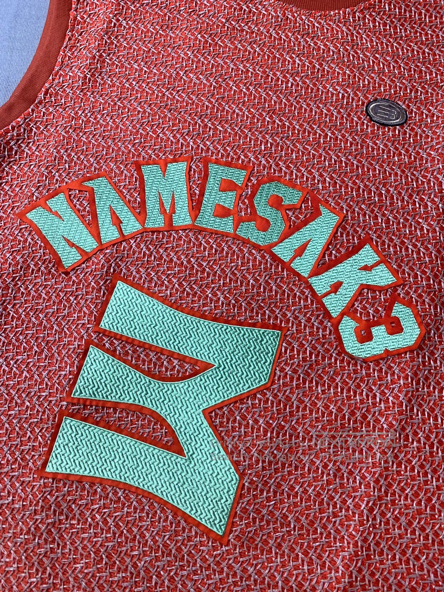 Namesake Size M Black-And-White Embroidered Vest| in Orange, Men's — image 3 of 6