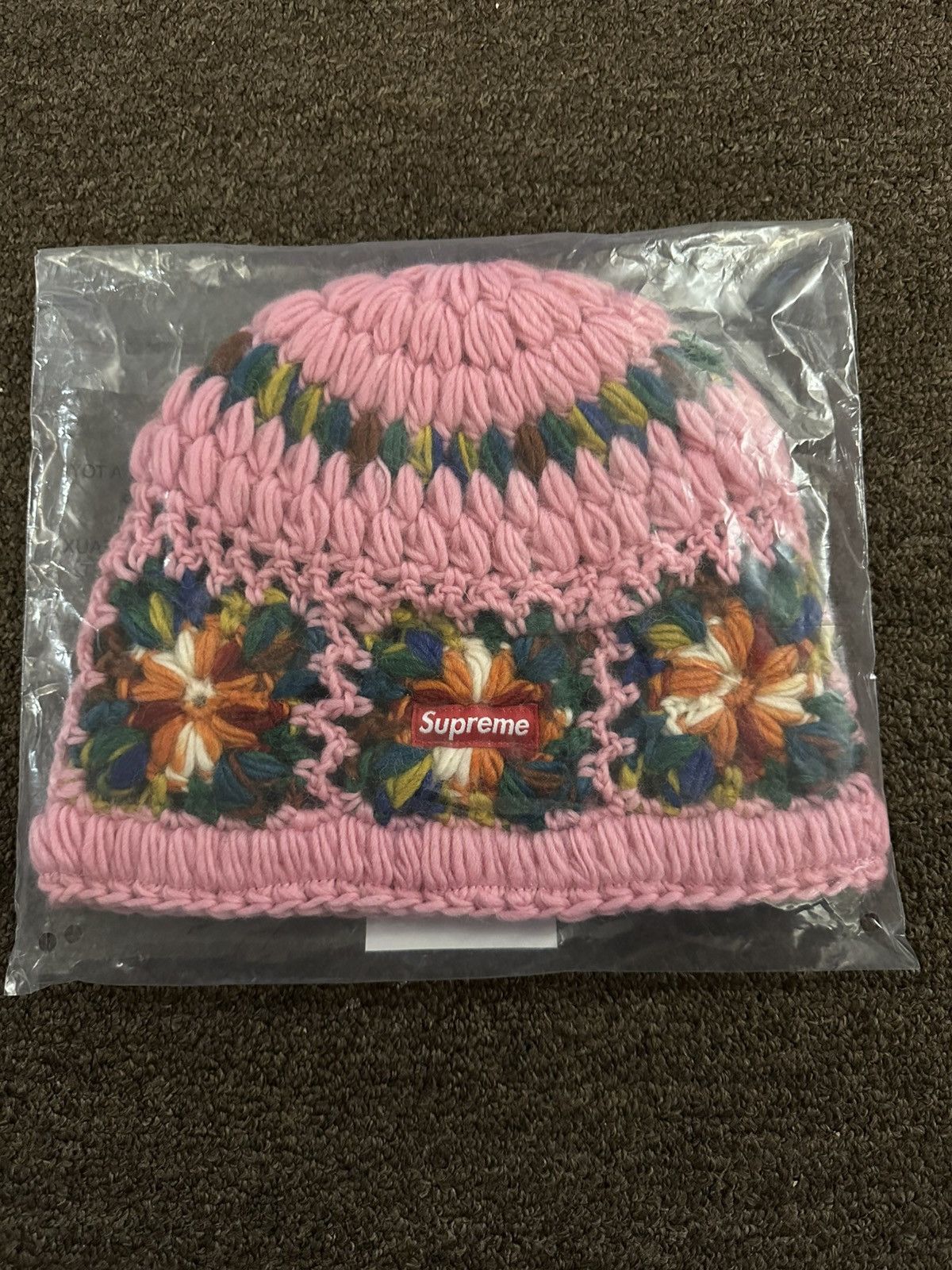 Supreme Crochet Beanie ピンク Supreme Crochet Beanie ピンク Supreme Crochet Beanie (SS25
