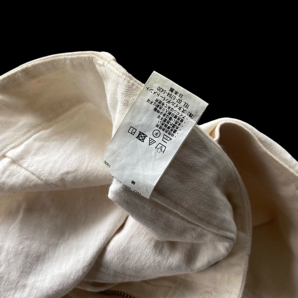 STILL BY HAND still by hand heringbone fatigue pants Size US 35 - 10 Thumbnail