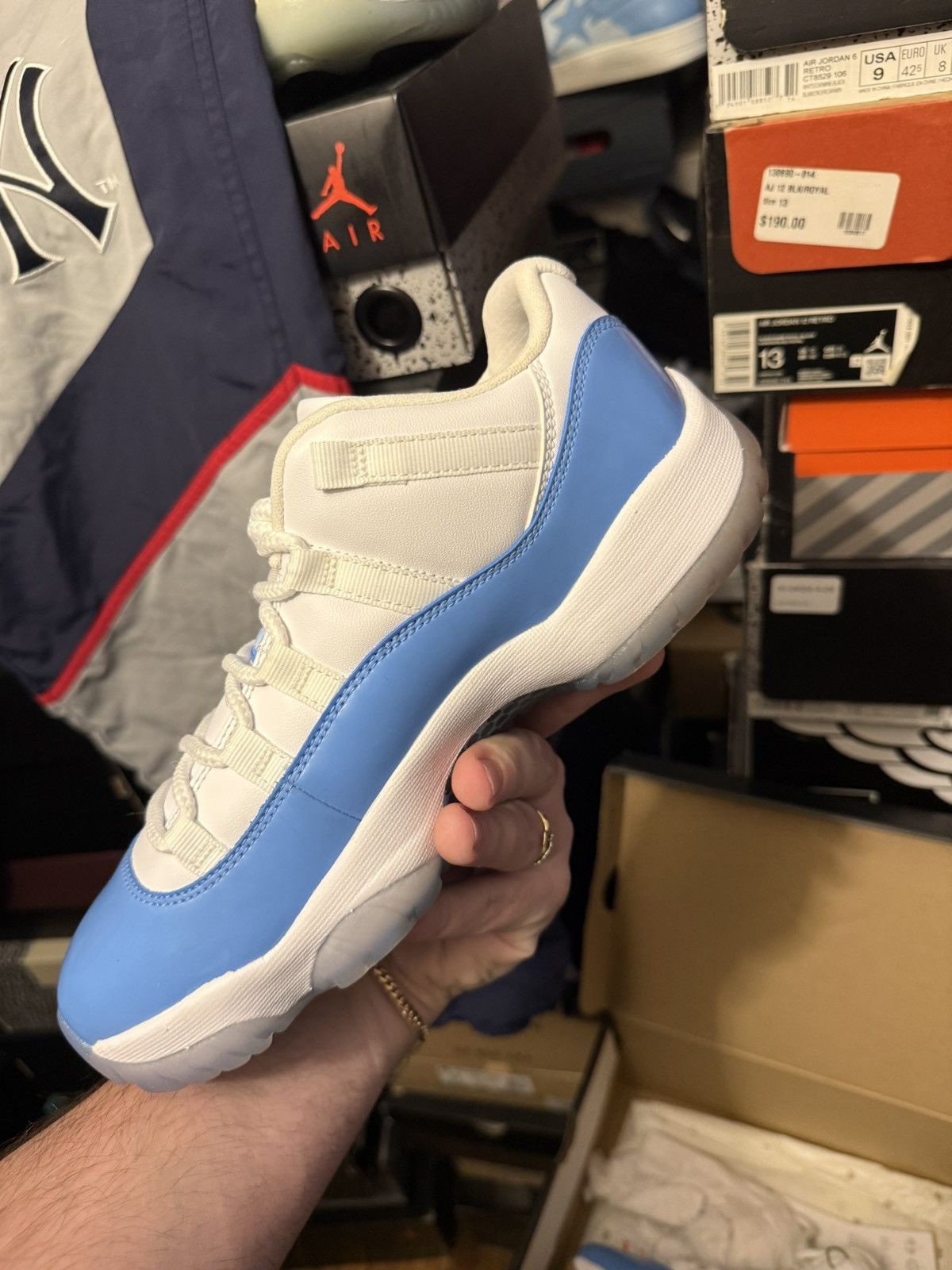 Jordan Brand Jordan retro 11 low university blue sz 8 Size US 8 / EU 41 - 3 Thumbnail