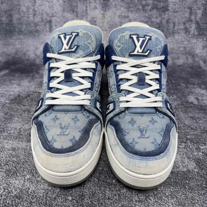 Other Louis Vuitton Blue Trainer Sneakers for Men -2508 Size US 8 / EU 41 - 2 Thumbnail