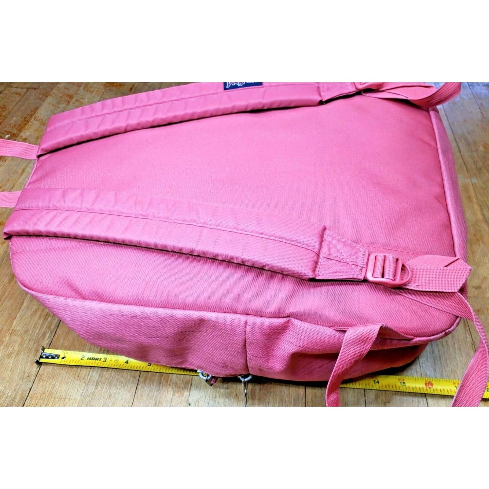 Jansport Jansport Backpack Pink-Peach 2 Strap Padded Multi-pocket Side Drink Pockets Size ONE SIZE - 3 Thumbnail