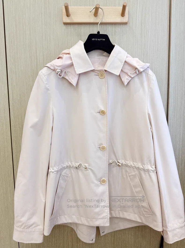 Loro Piana Loro Piana Beige Trench Coat Jacket Reversible Design Size XS / US 0-2 / IT 36-38 - 2 Thumbnail